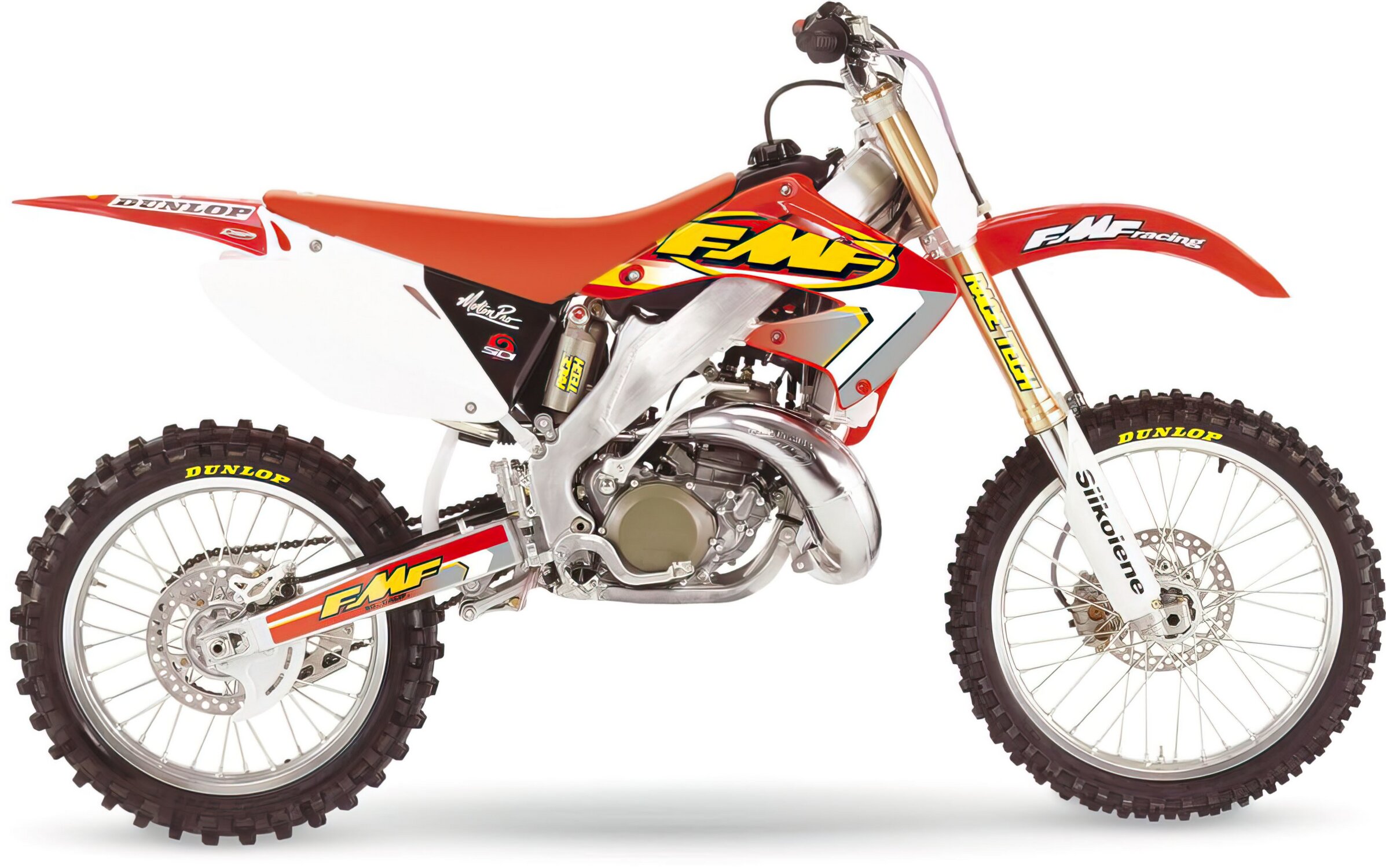 Image of Auspuff FMF Fatty vernickelt CR 250 2003-2004