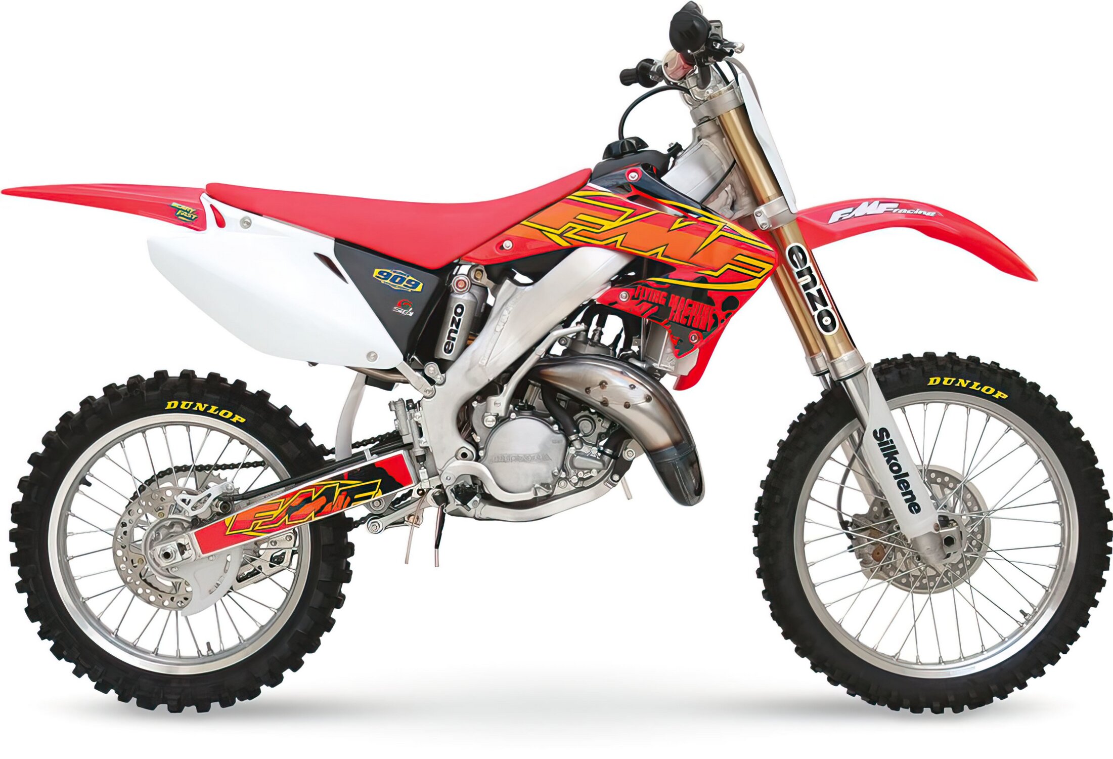 Image of Auspuff FMF Factory Fatty CR 125 2005-2007