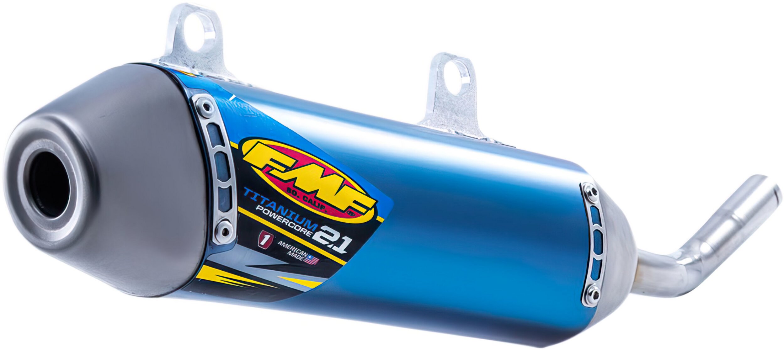 Image of Endschalldämpfer FMF Powercore 2.1 titan EXC TPI / TE 300 2017-2019