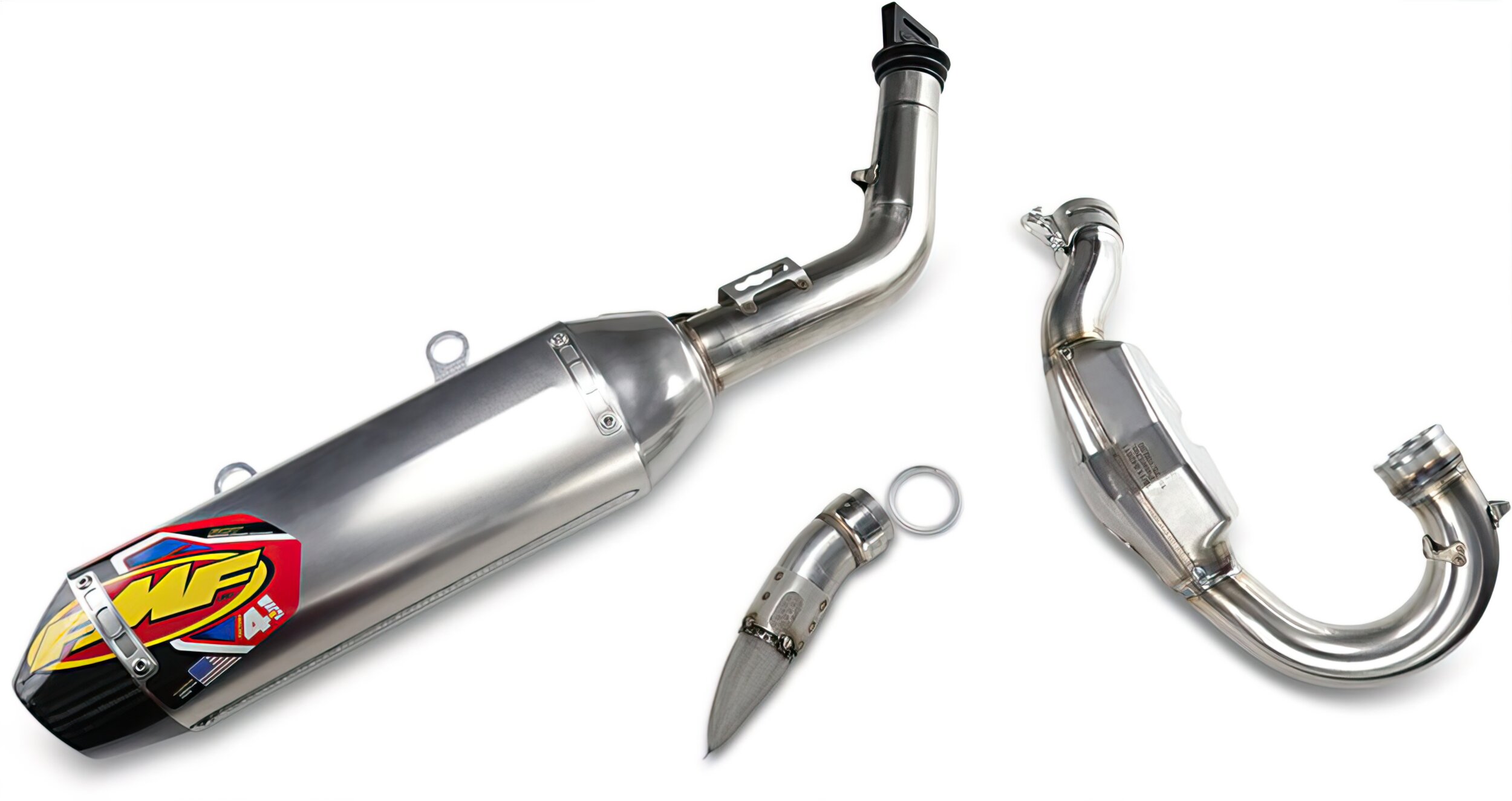 Image of Komplettanlage FMF Factory 4.1 RCT Megabomb Edelstahl FC / SX-F 250 2019-2022