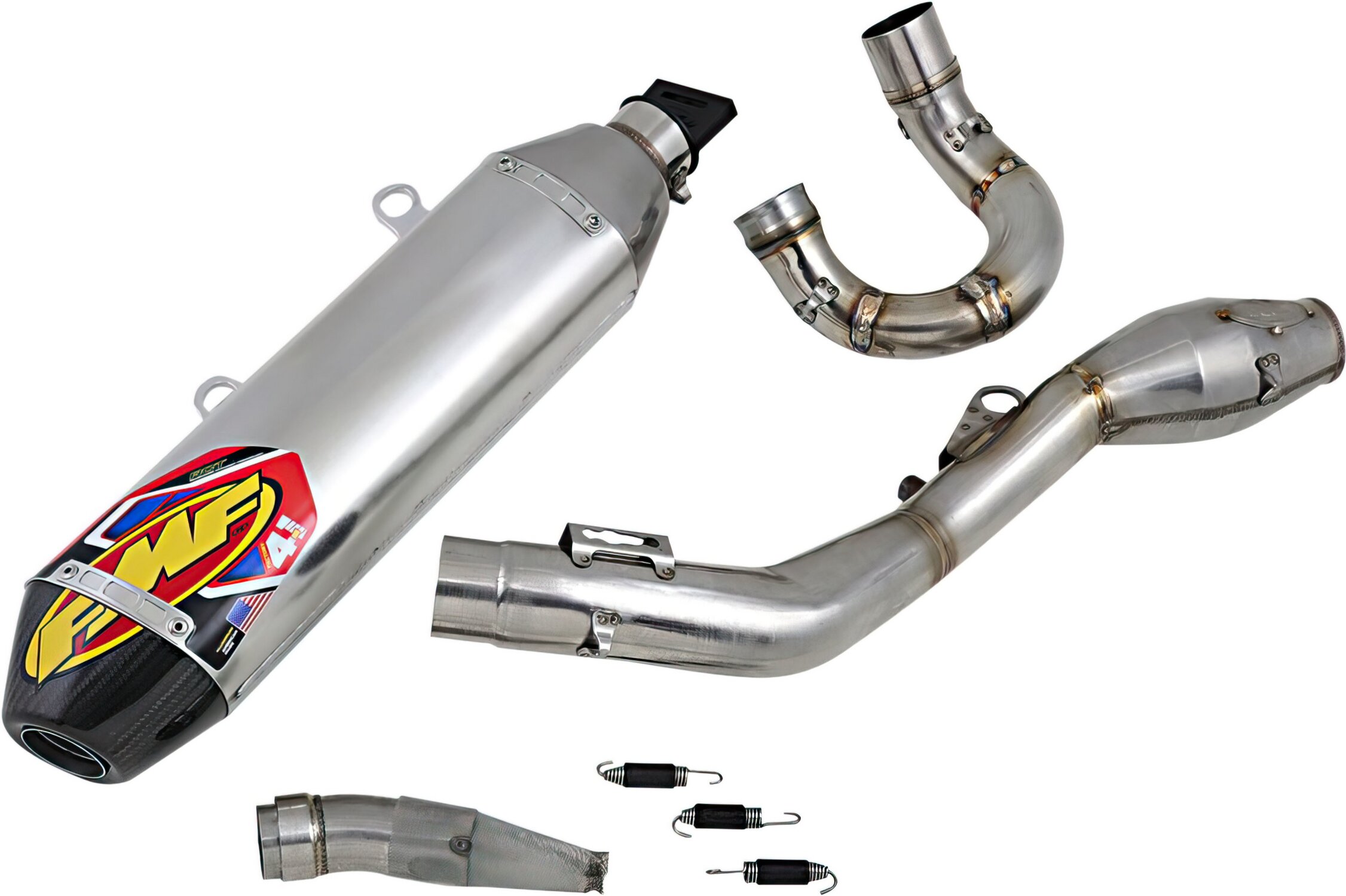 Image of Komplettanlage FMF Factory 4.1 RCT Megabomb Edelstahl FE 250 2020-2021