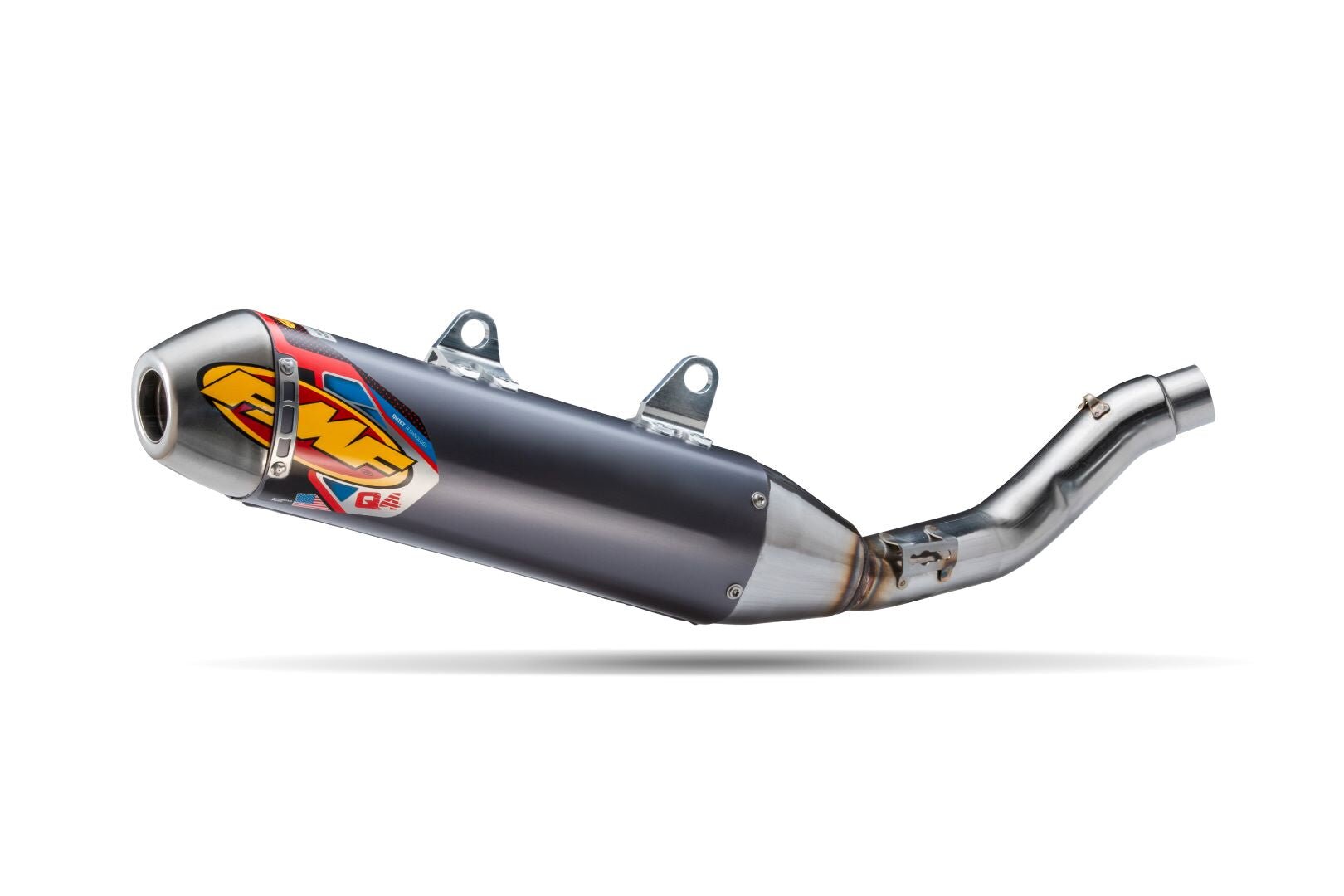 Image of Endschalldämpfer FMF Q4 Alu CRF 250 2004-2005