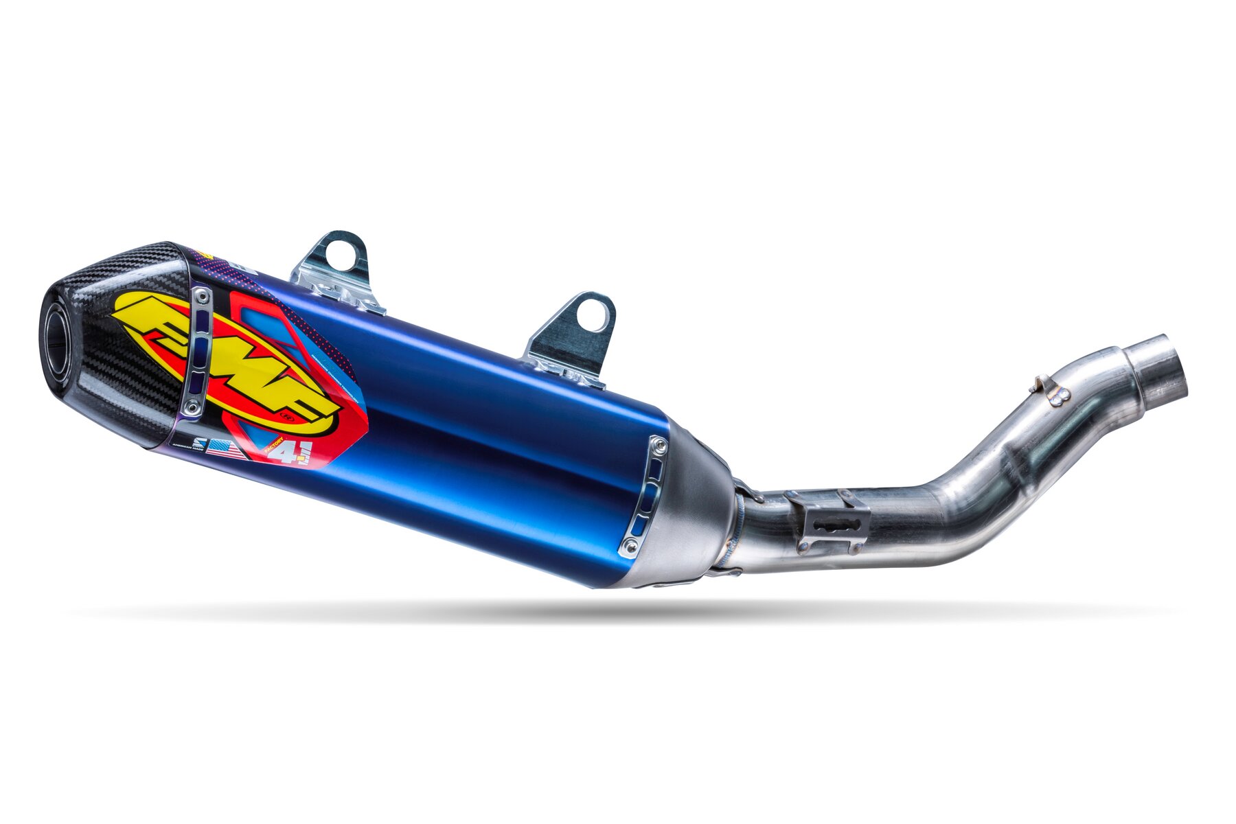 Image of Endschalldämpfer FMF Factory 4.1 titan / Alu WRF 450 2020