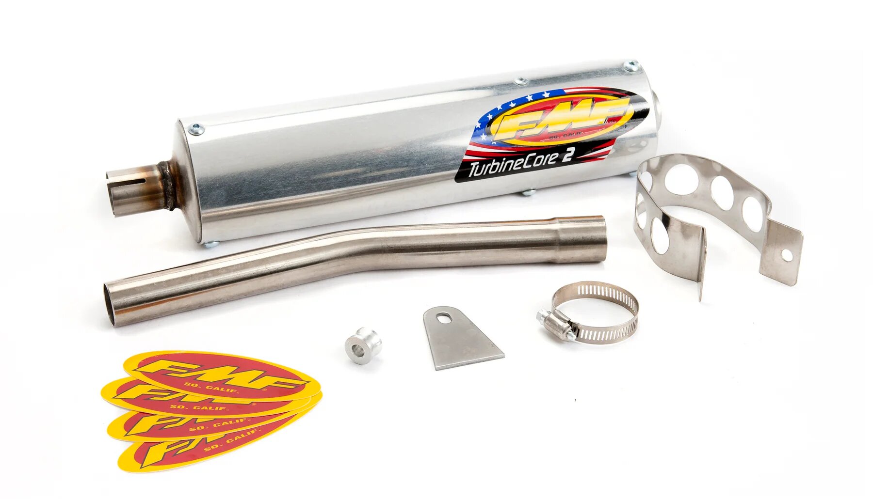 Image of Endschalldämpfer FMF 2T universell 28,6mm (80 - 125cc)