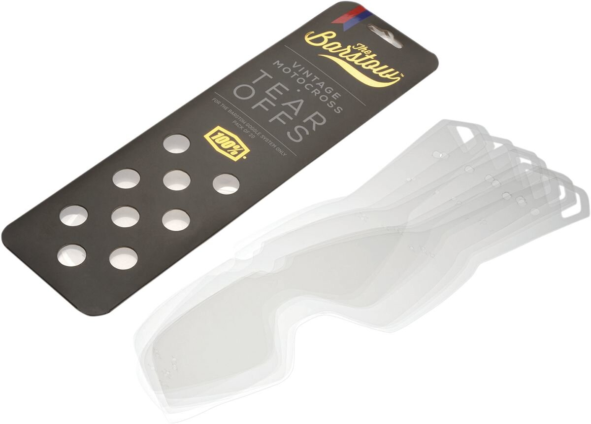 Image of Tear Offs 100% Barstow (20x Pack)