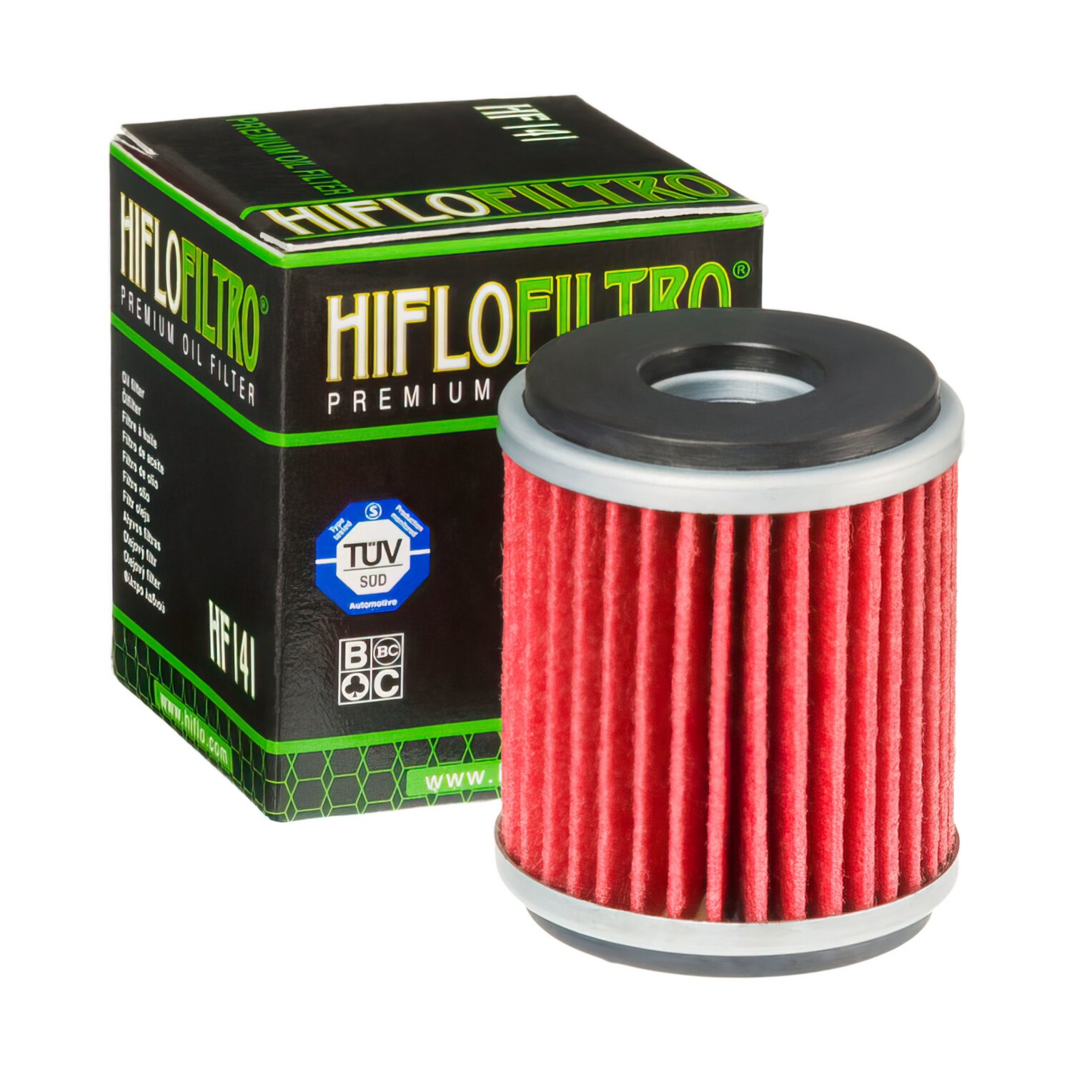 Image of Ölfilter Hiflofiltro HF141 Yamaha Xmax 125cc / YZF 250