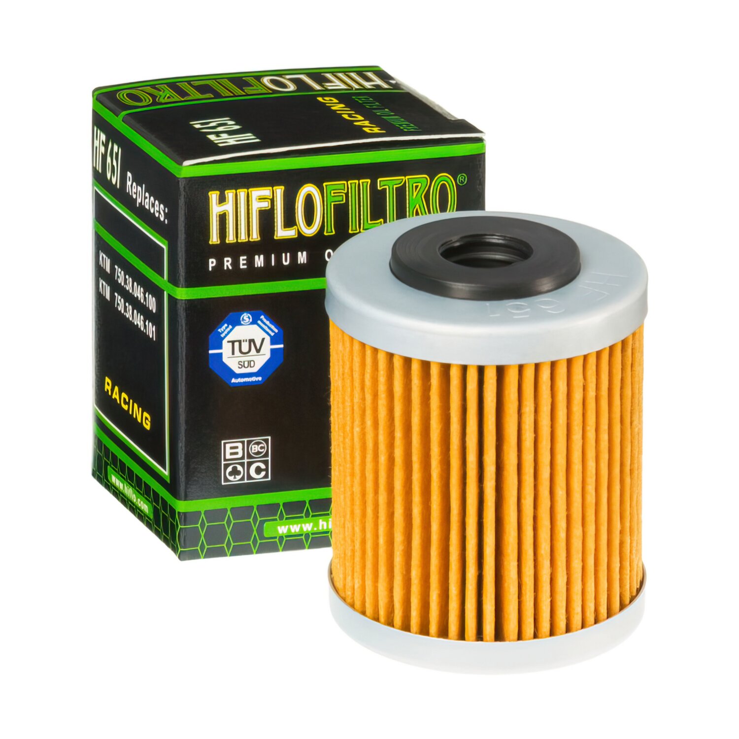 Image of Ölfilter Hiflofiltro HF651