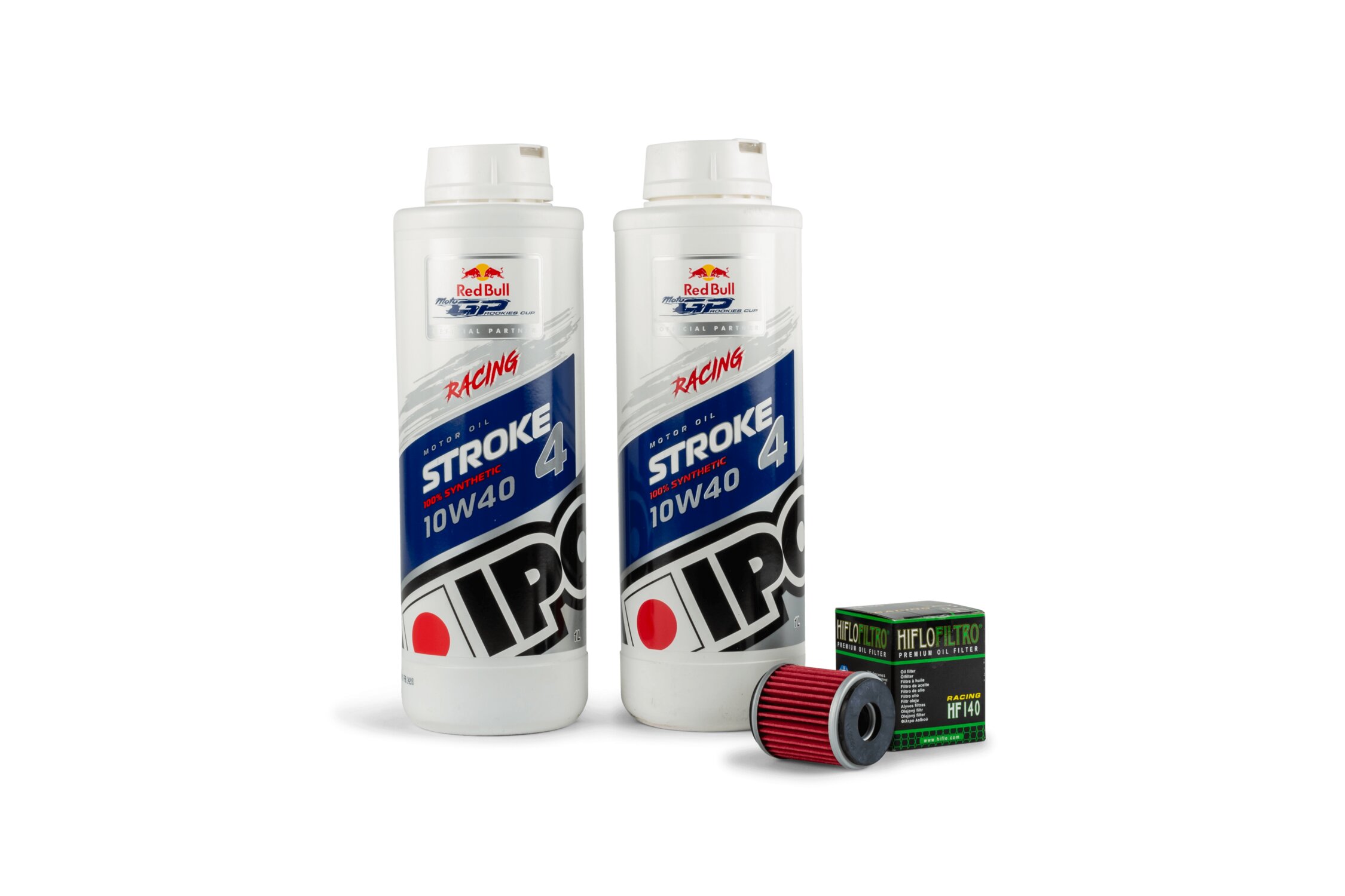 Image of Ölwechsel Service Kit Ipone 10W40 Racing YZF 250 / 450