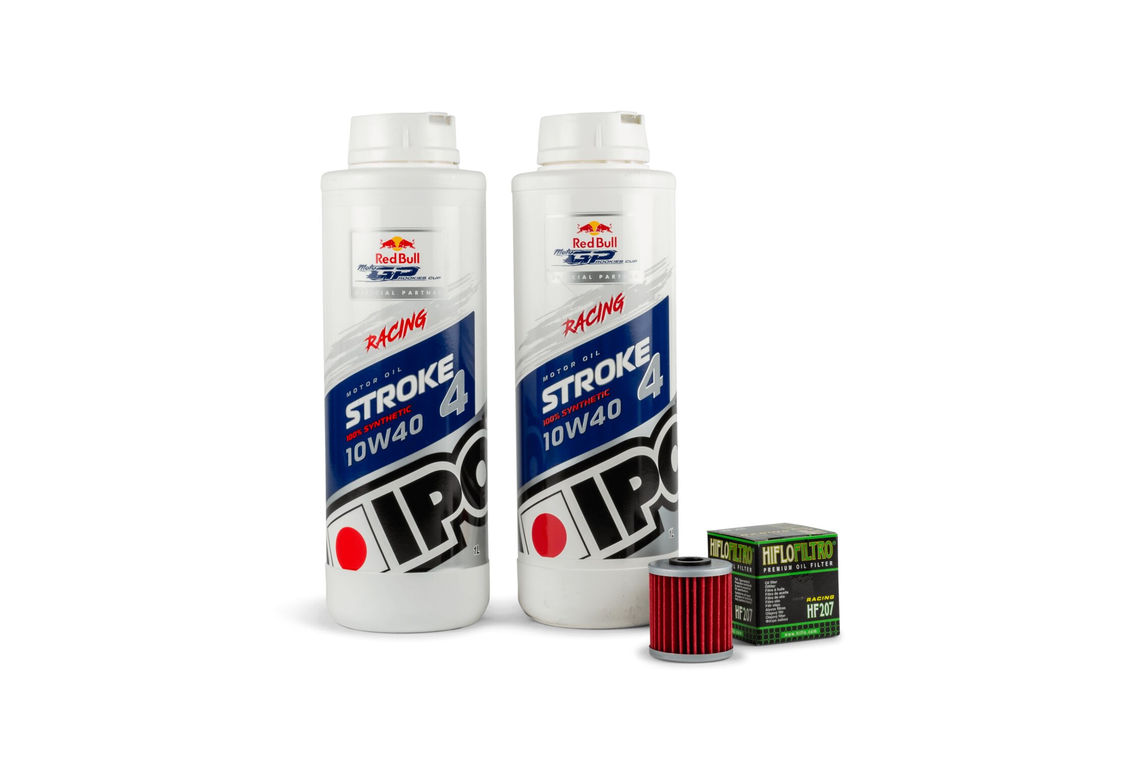 Image of Ölwechsel Service Kit Ipone 10W40 Racing KXF / RM-Z 250 / 450