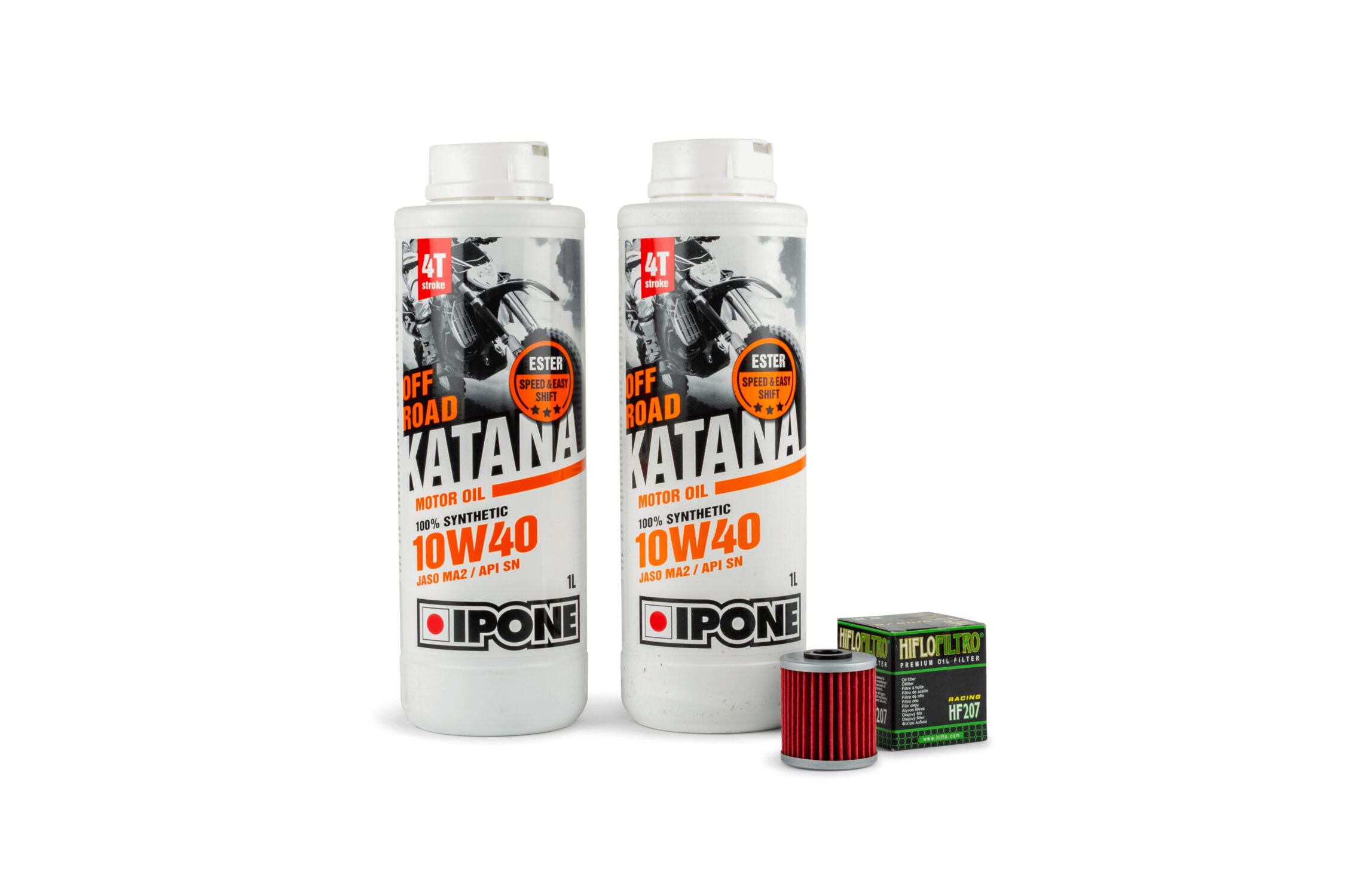 Image of Ölwechsel Service Kit Ipone 10W40 KXF / RM-Z 250 / 450