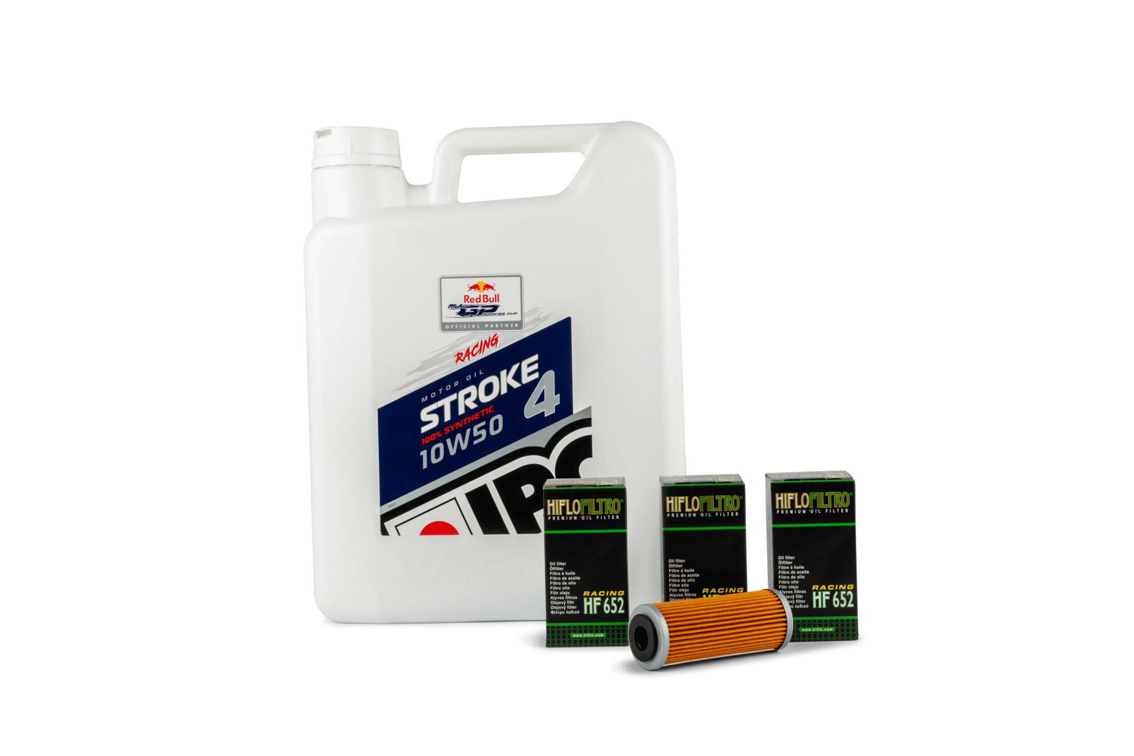Image of Ölwechsel Service Kit (3 Filter) Ipone 10W50 Racing 450 SXF / FC / MC