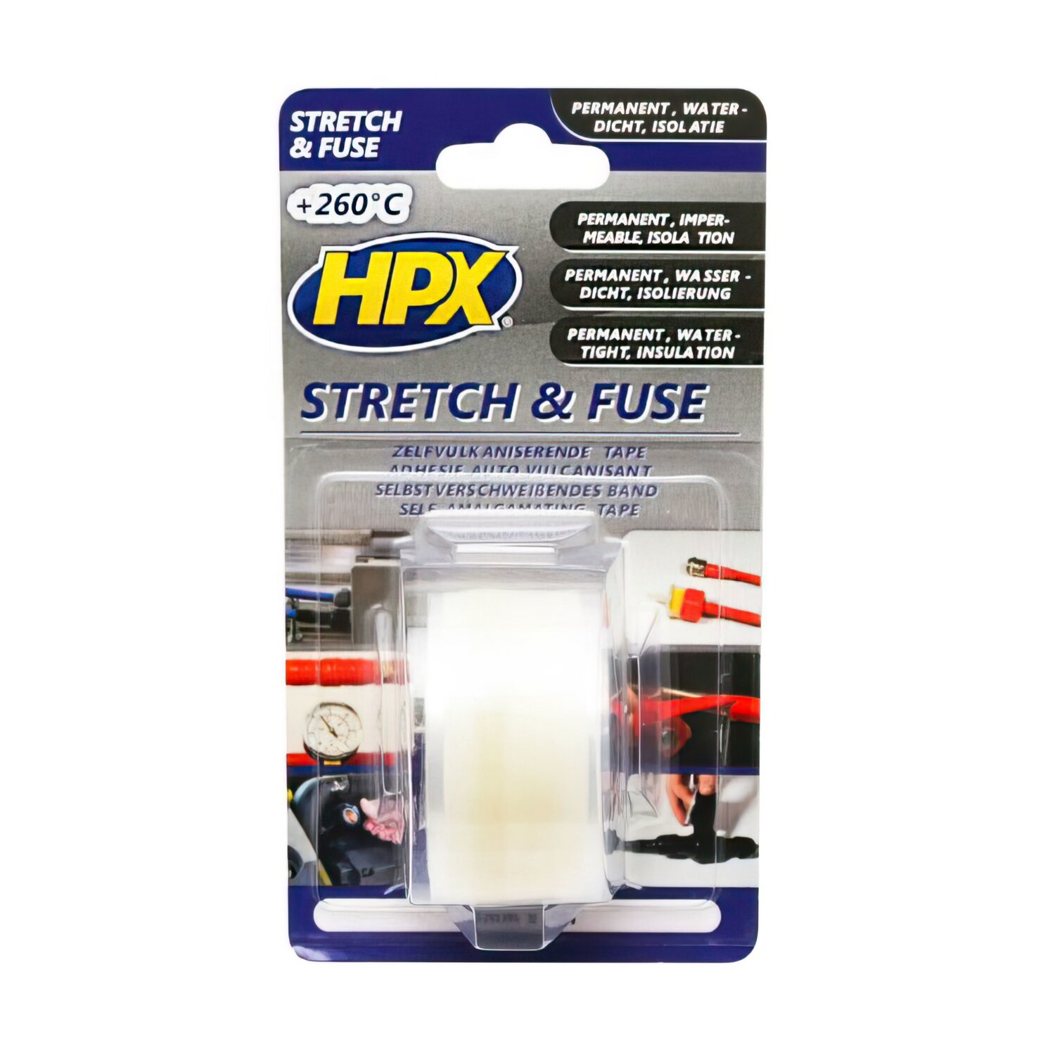 Image of Isolierband HPX SI2503 Stretch and Fuse wasserdicht 25mmx 3m transparent