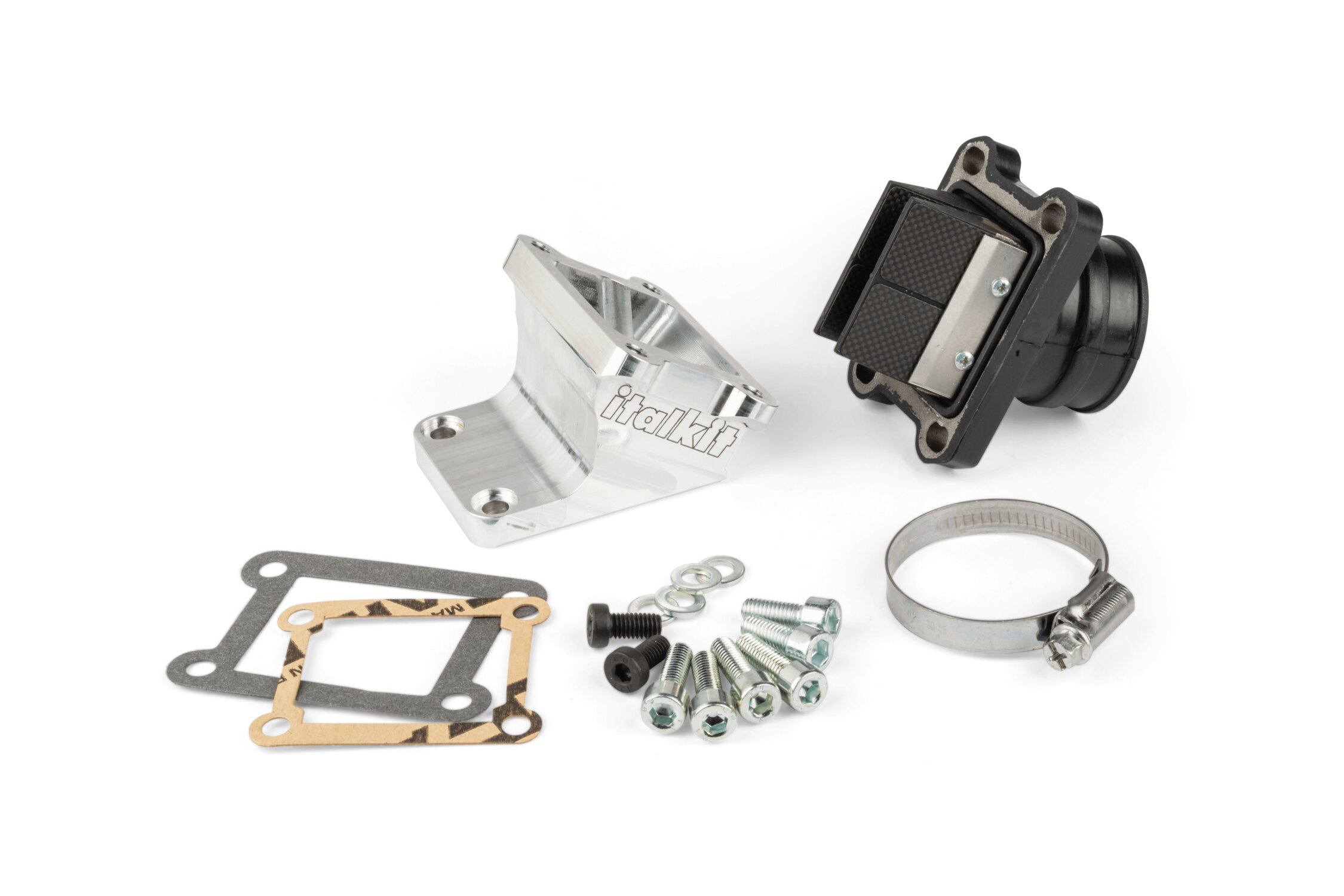 Image of Einlasskit Italkit Big Valve Double Prisma AW 35mm PWK / VHST Derbi Variant Start