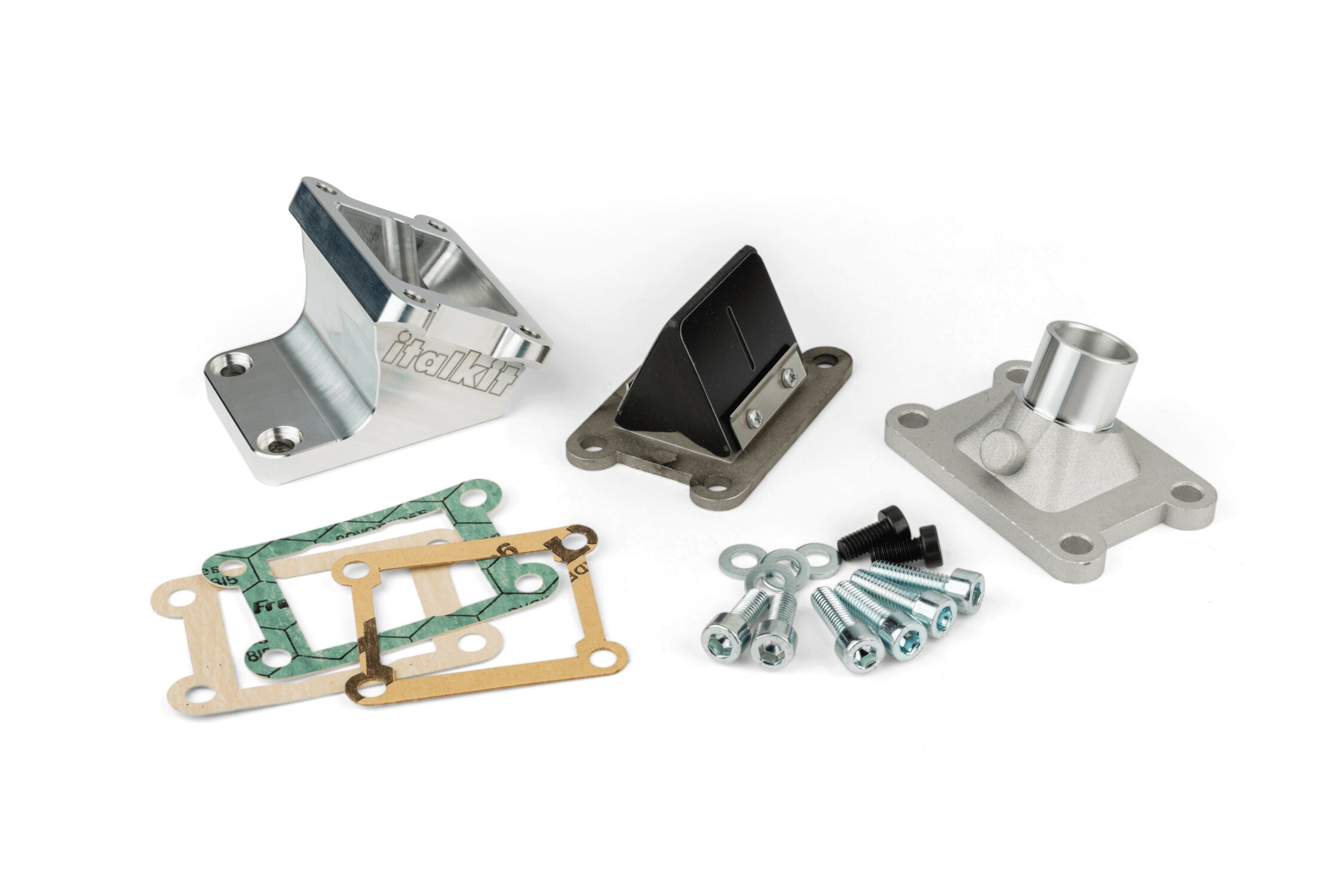Image of Einlasskit Italkit Big Valve Metallflansch AW 23mm Derbi Variant Start