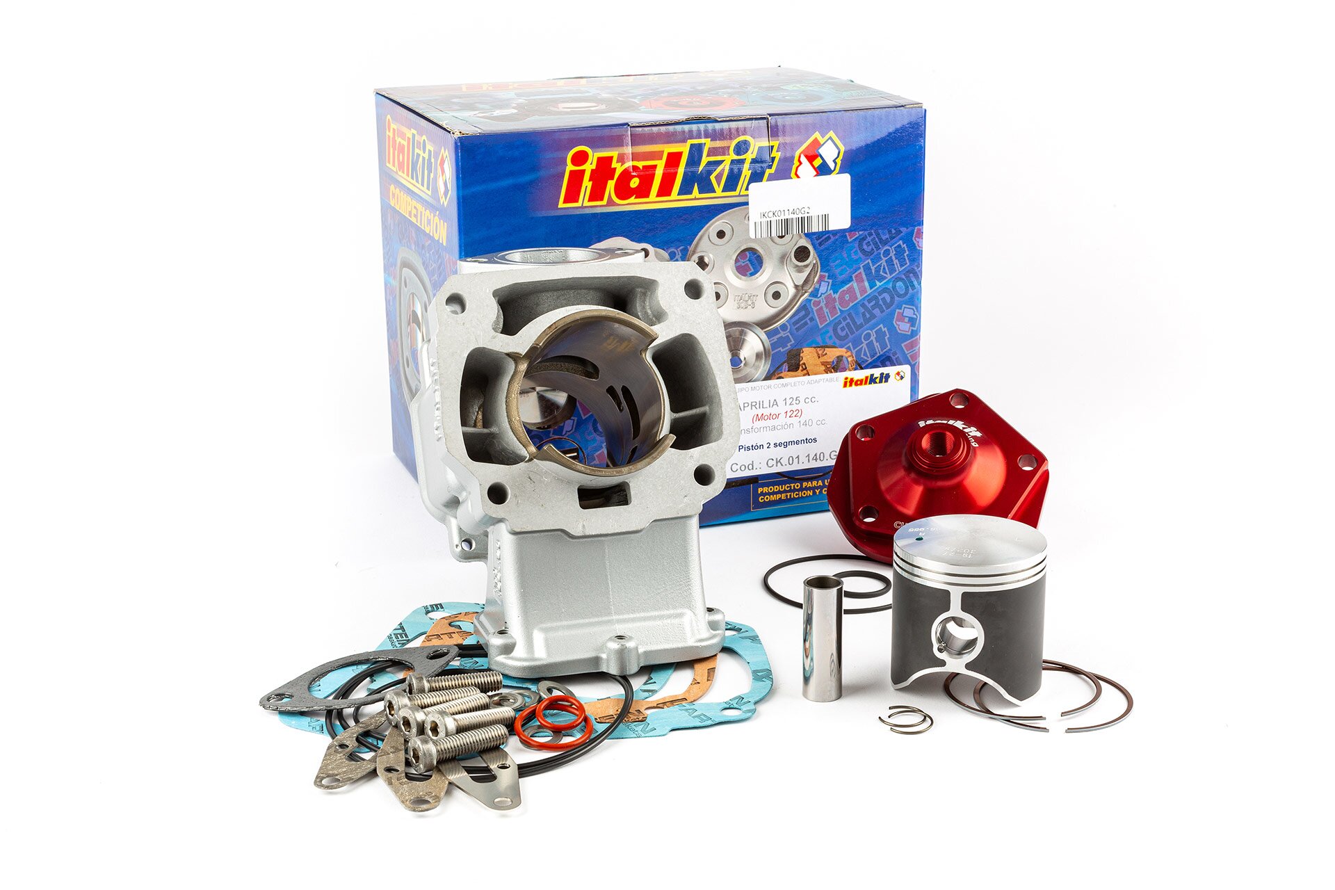 Image of Zylinder Kit Italkit Sport 140ccm Aprilia RS125 (Rotax 122)