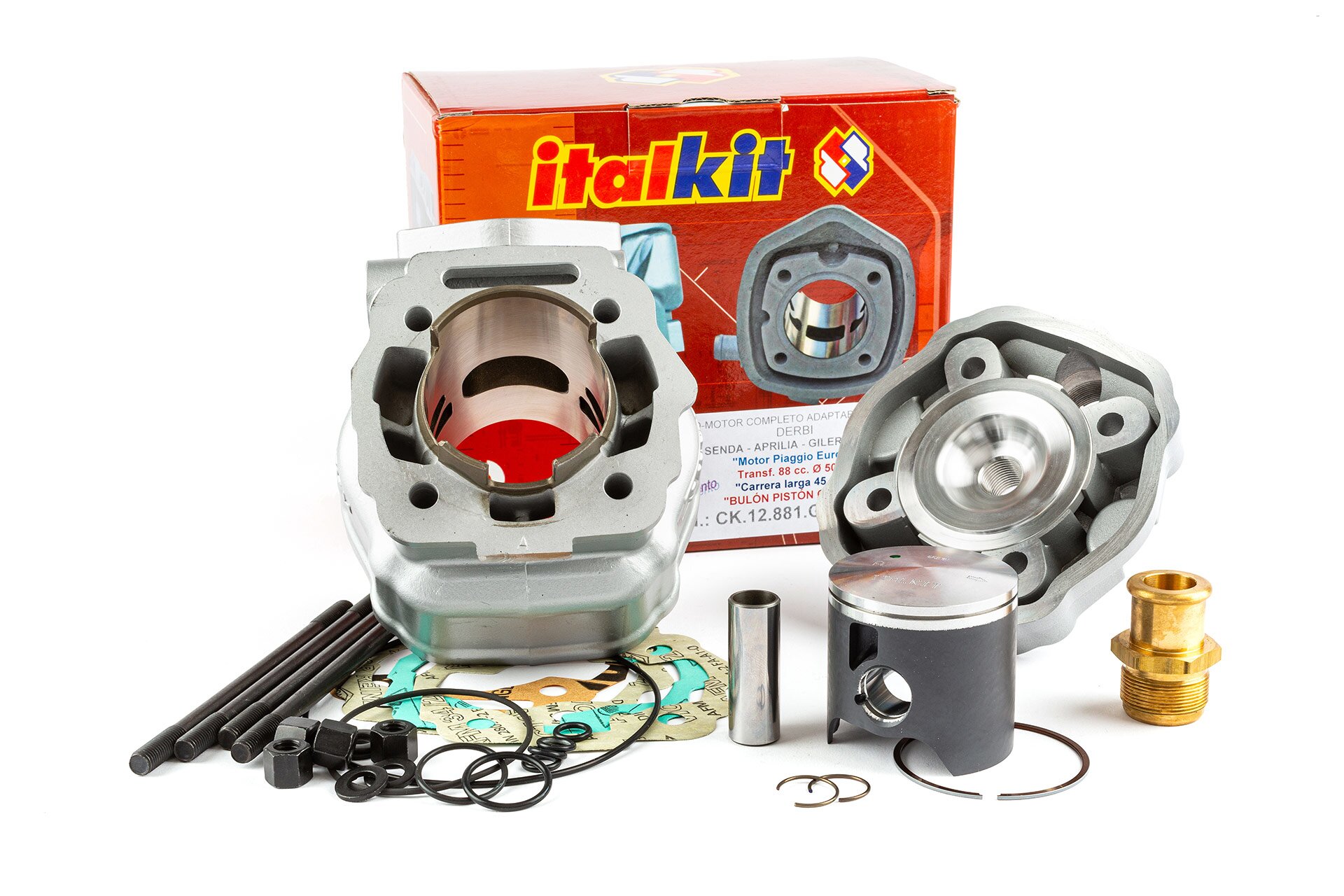 Image of Zylinder Kit Italkit 88ccm Derbi Euro 3 / 4