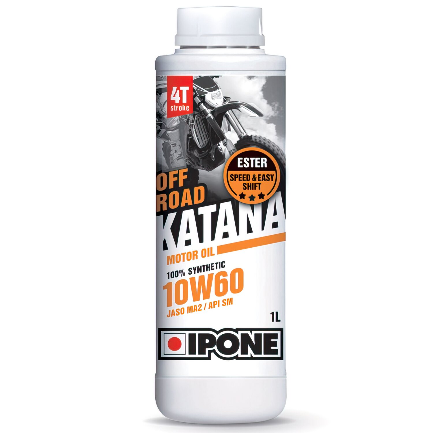 Image of 4-Takt Öl 10W60 Ipone Katana Off Road vollsynthetisch 1L
