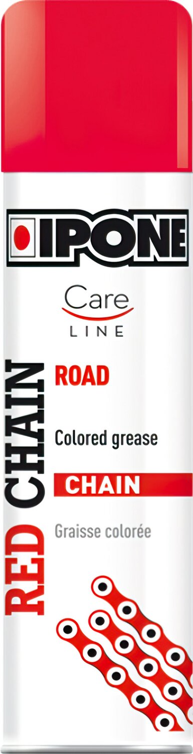 Image of Kettenfett rot Ipone Red Chain Road Spray 250ml