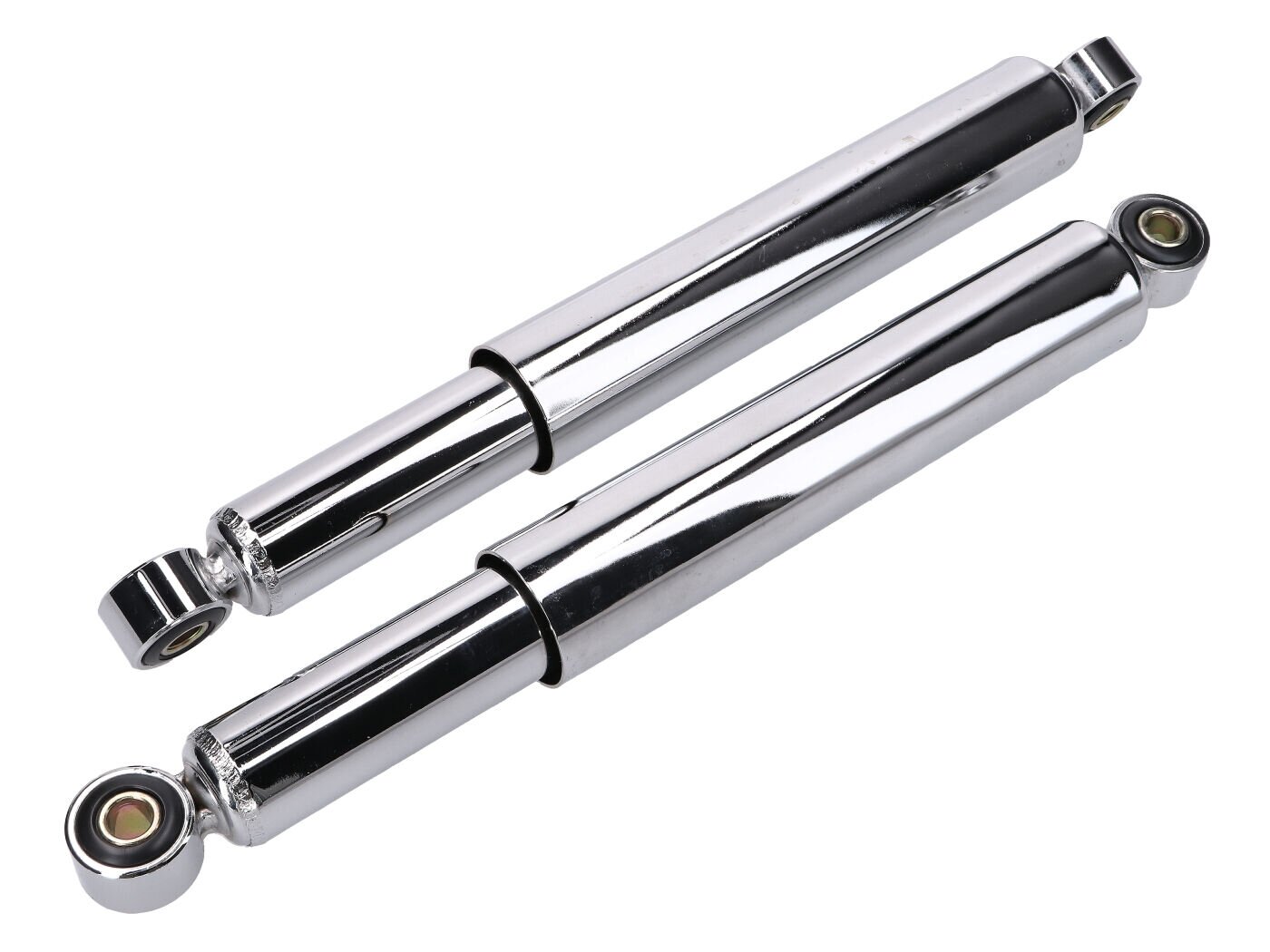 Image of Stoßdämpfer Satz geschlossen Chrom 340mm Mofa