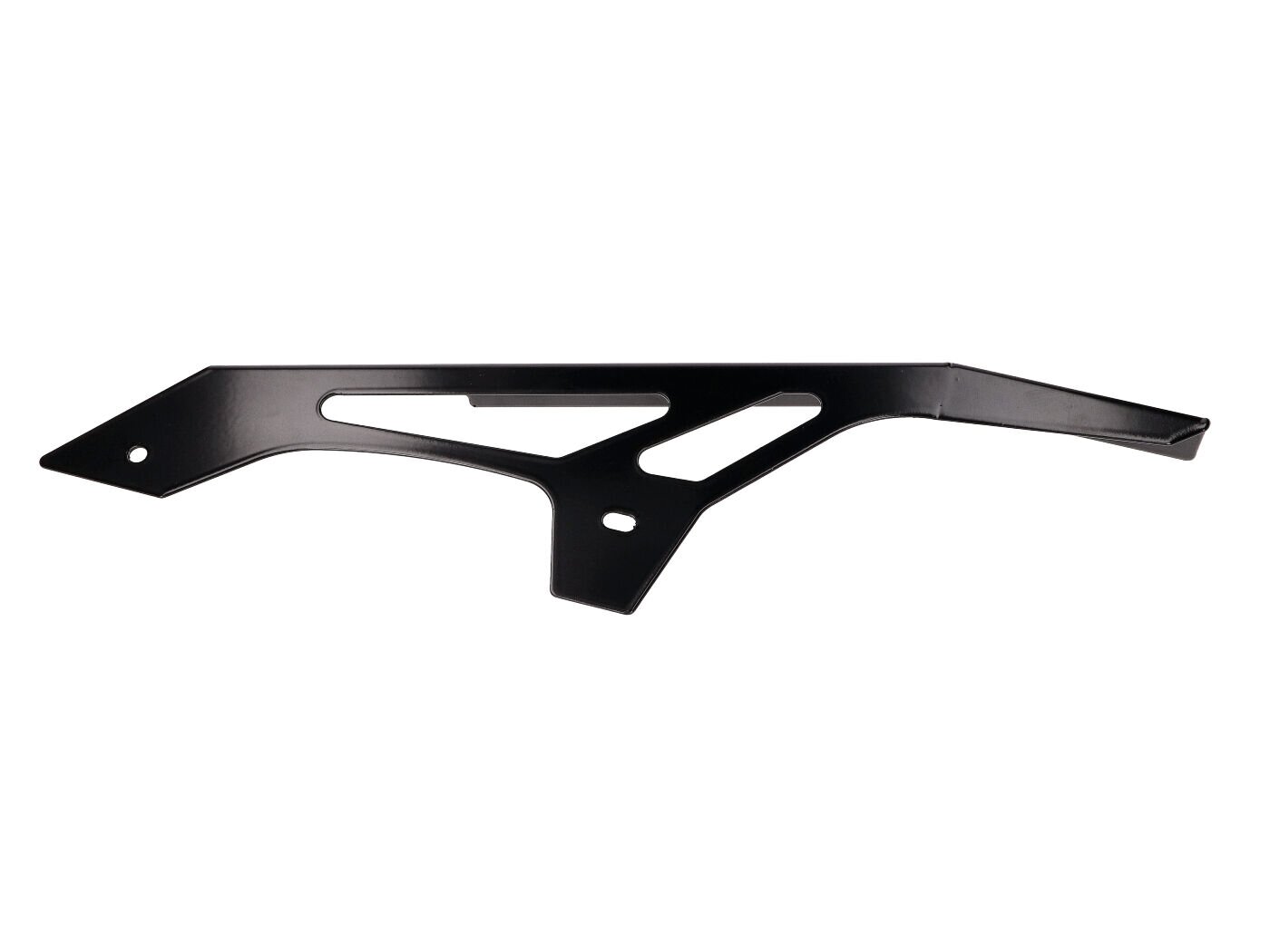 Image of Kettenschutz verstärkt Derbi Senda / Aprilia SX / Gilera SMT Alu schwarz