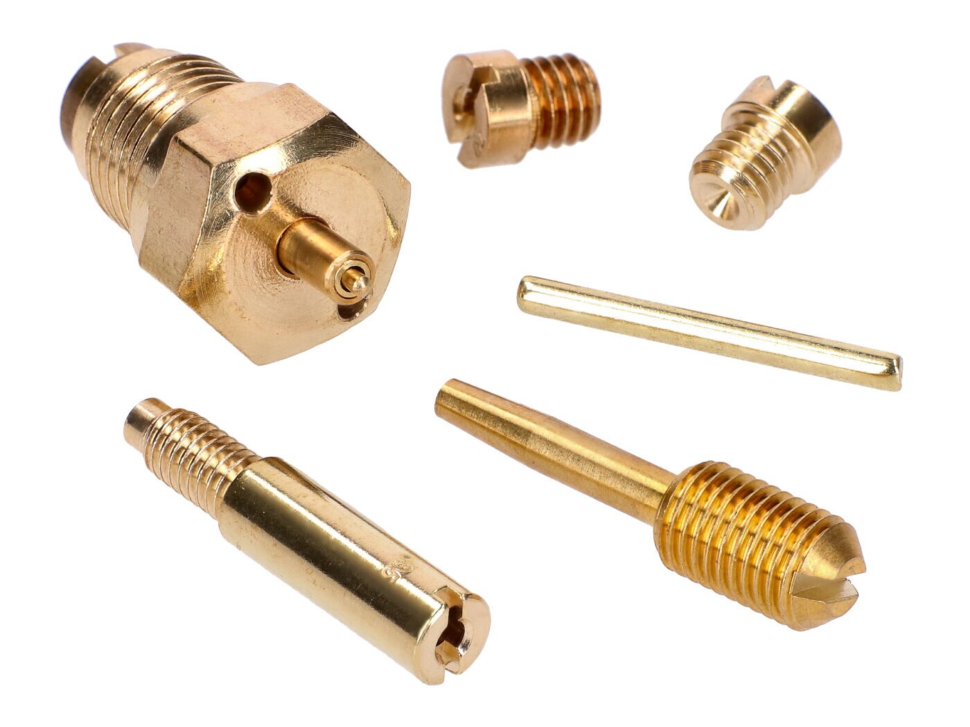 Image of Reparatursatz Vergaser 6-teilig 16N1-5 BVF Simson KR51/1 Schwalbe