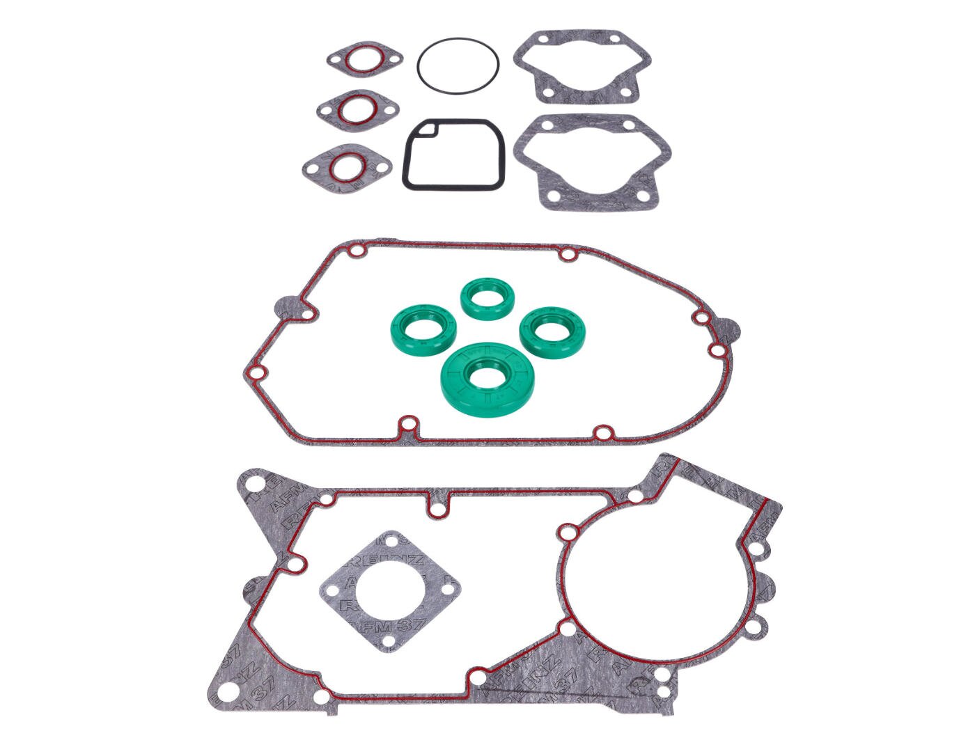 Image of Motor Dichtungssatz + Dichtringe Schmitt Plus Simson S51 / KR51/2 M500 Motor