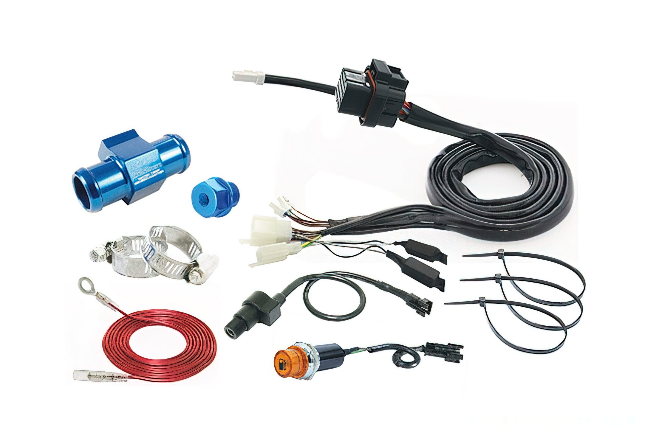 Image of Adapter Kit Plug & Play Tacho Koso RX1N / RX2 für Ninja 250R