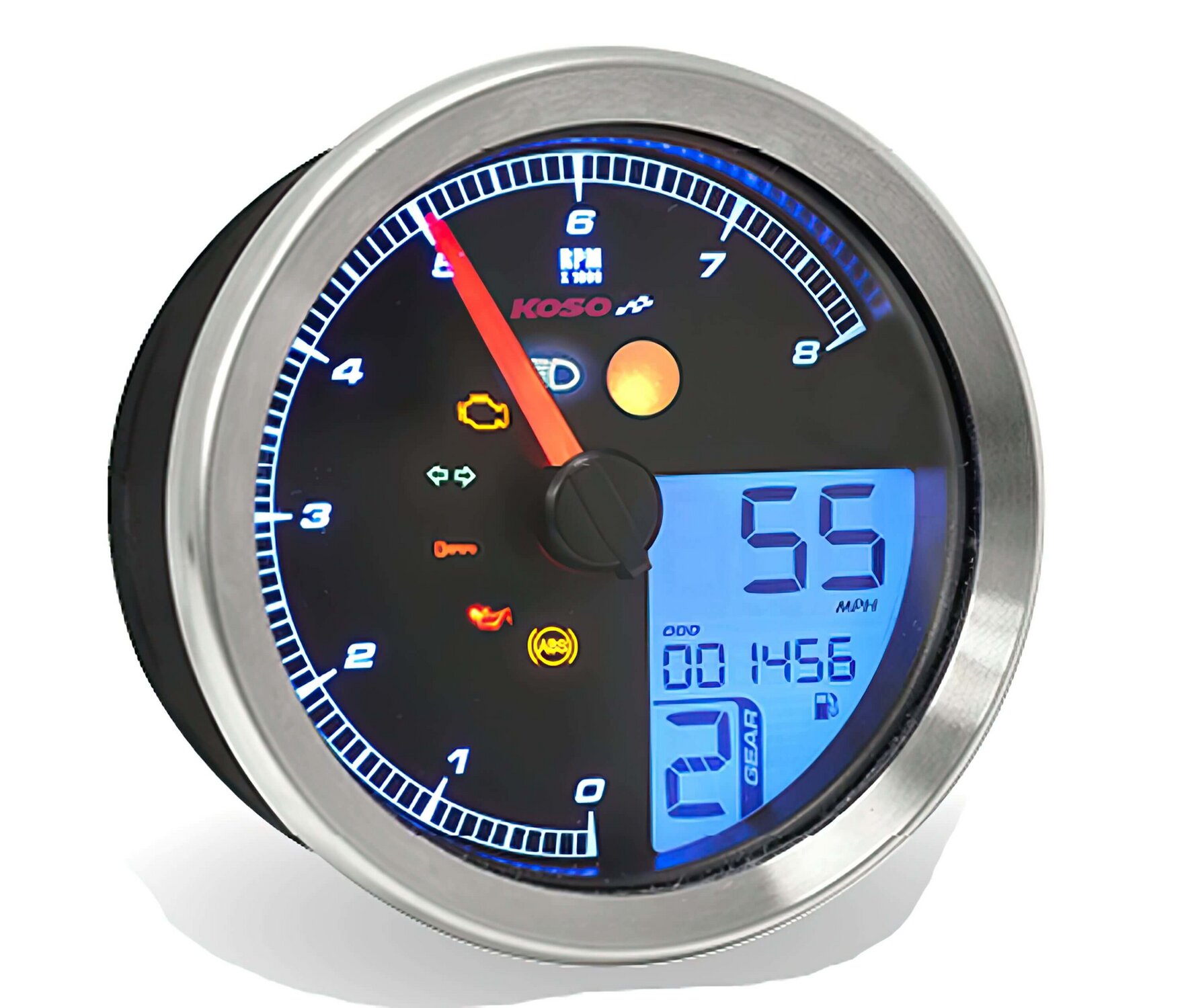 Image of Tachometer Koso Plug & Play Yamaha XV950 / Bolt / SCR950