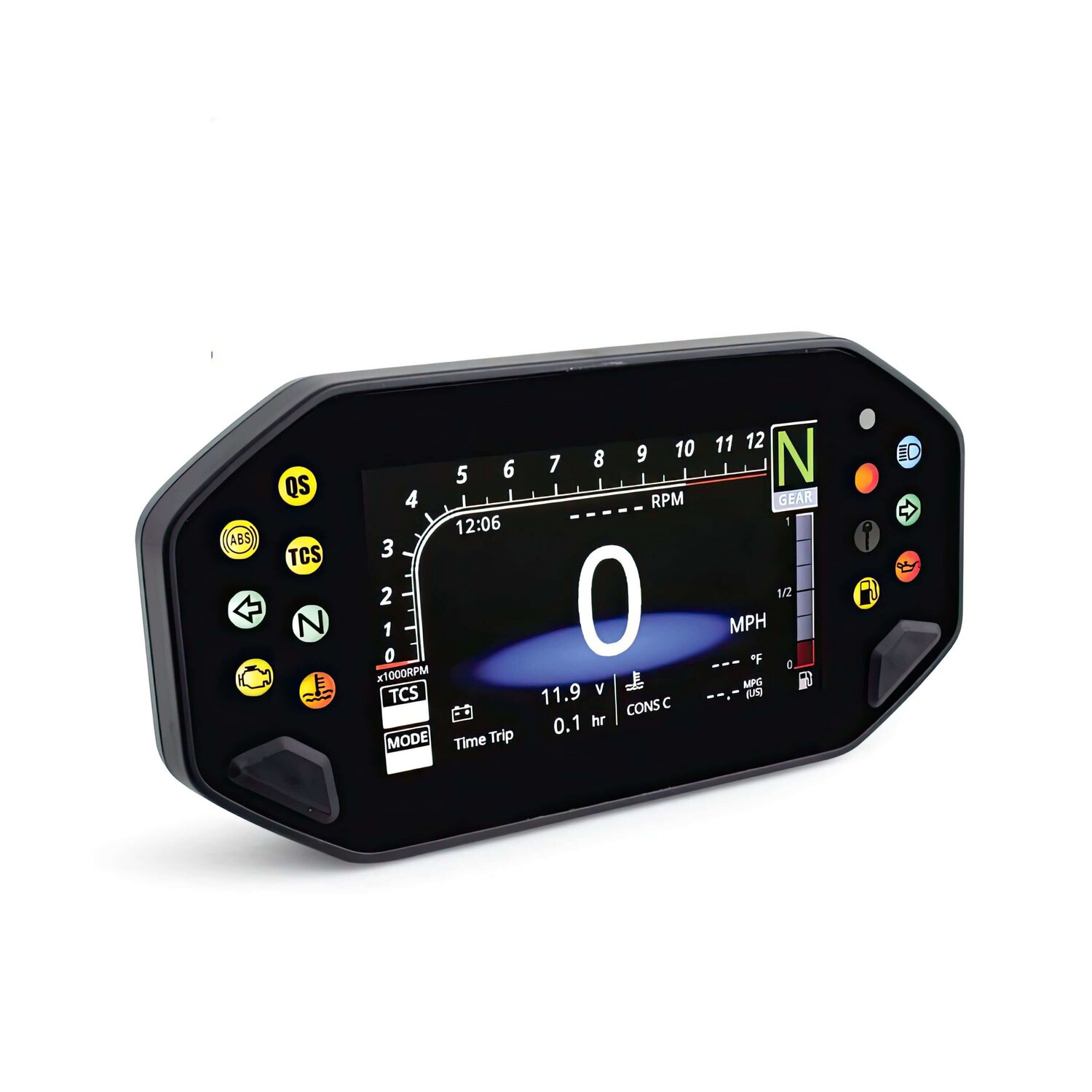 Image of Tachometer Koso RX4-S mit TFT-Display Yamaha MT-07 ab 2021