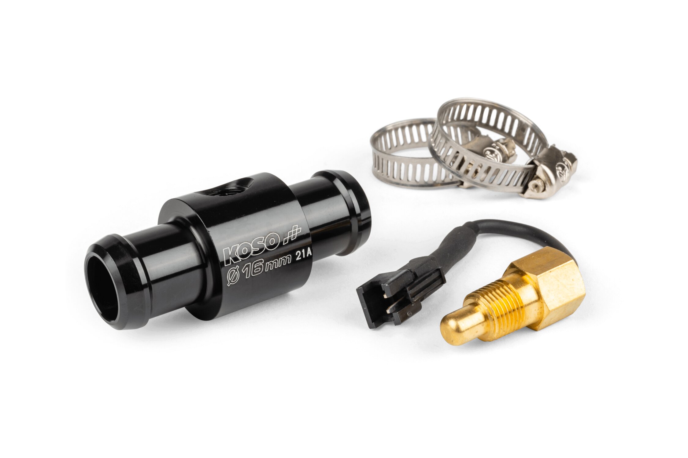 Image of Temperaturgeber Adapter KOSO Wasserschläuche 16mm Gewinde PT 1/8
