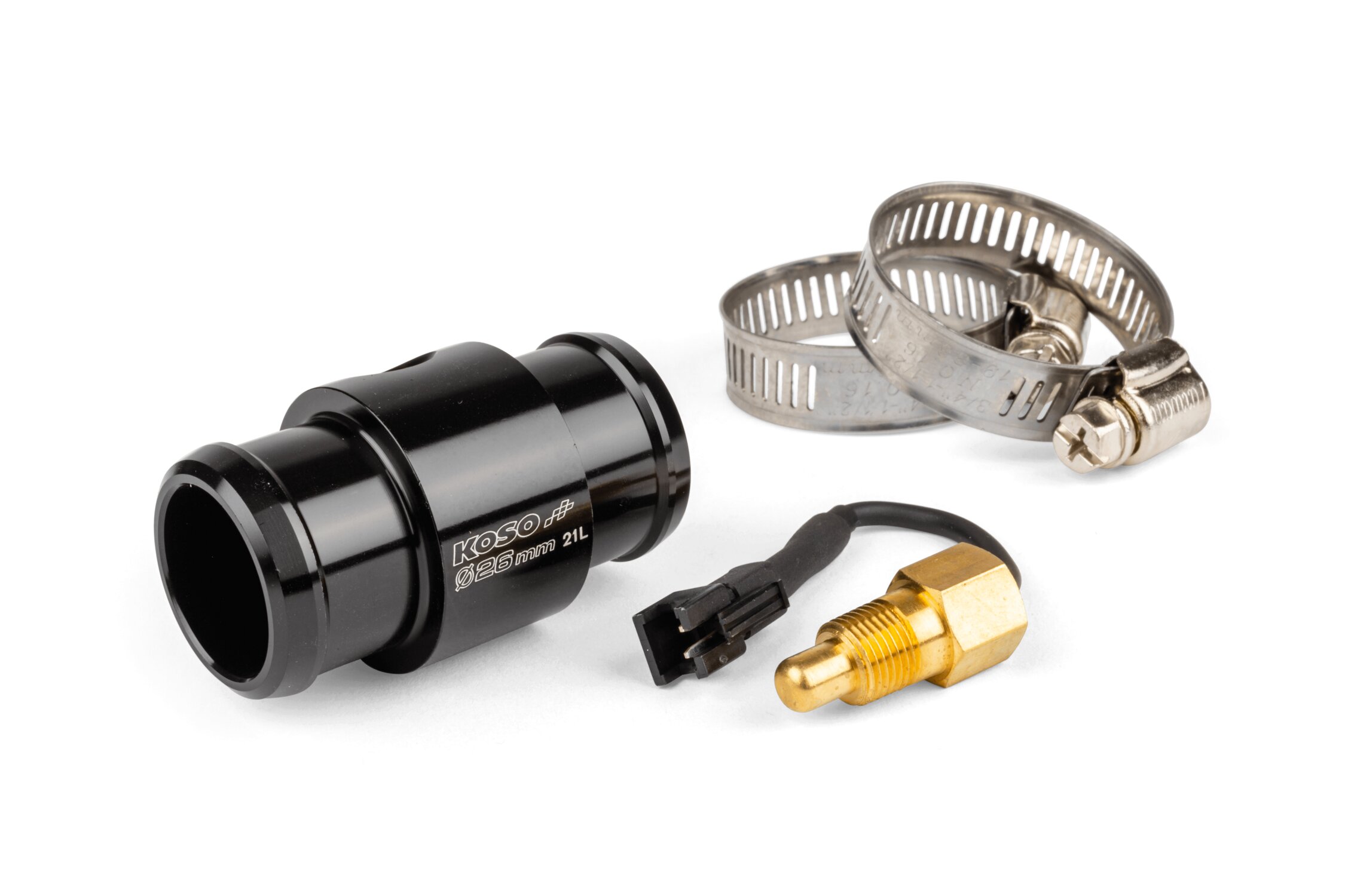 Image of Temperaturgeber Adapter KOSO Wasserschläuche 26mm Gewinde PT 1/8