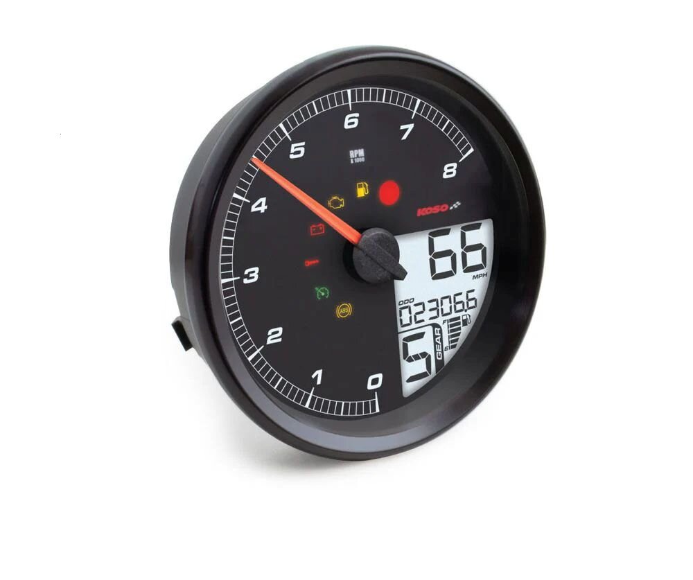 Image of Tachometer Koso HD-05 Harley Davidson® ab 2014 Schwarz
