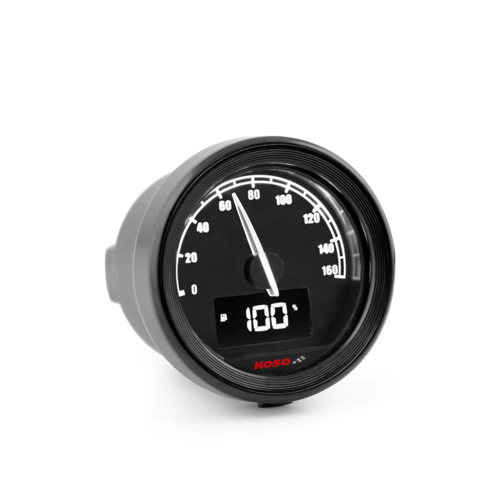 Image of Tachometer Koso D48 TNT-05 bis 160 km/h Schwarz