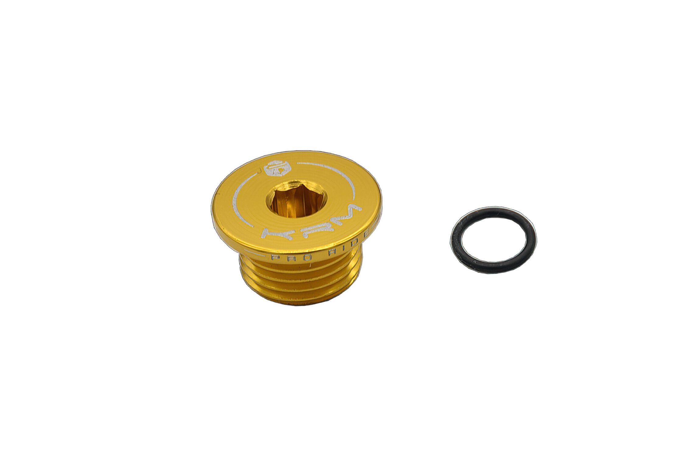 Image of Öleinlassschraube KRM gold Derbi