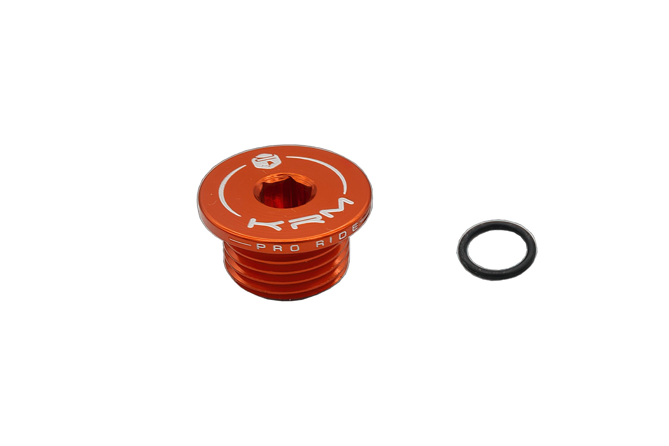Image of Öleinlassschraube KRM orange Derbi