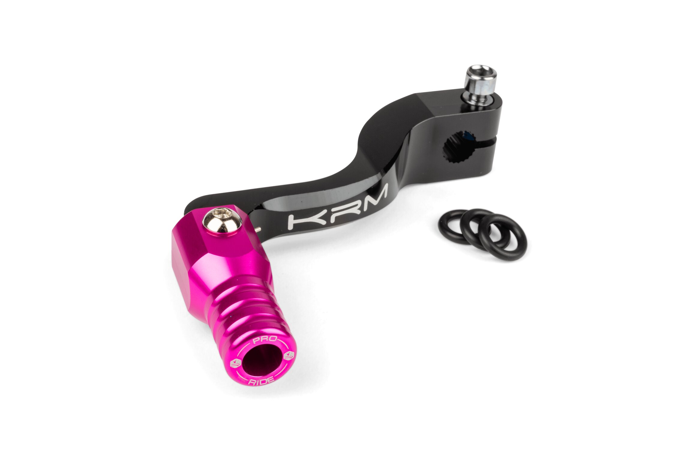 Image of Schalthebel KRM schwarz / pink Minarelli AM6