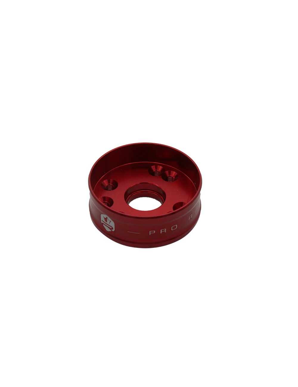 Image of Endkappe vorn Schalldämpfer KRM 70 - 90 Alu rot