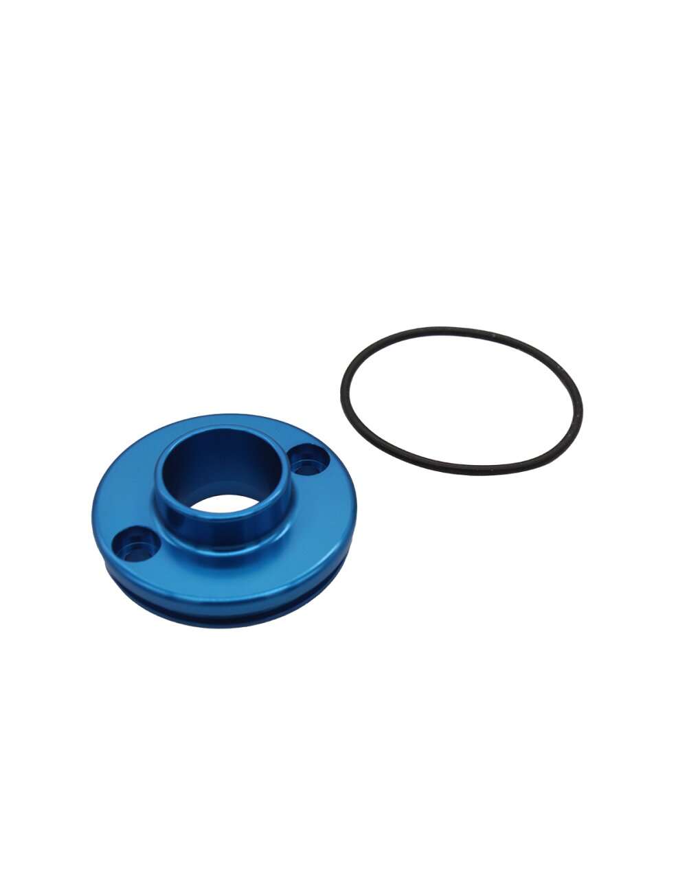 Image of Endkappe Schalldämpfer KRM 70 - 90 alu blau