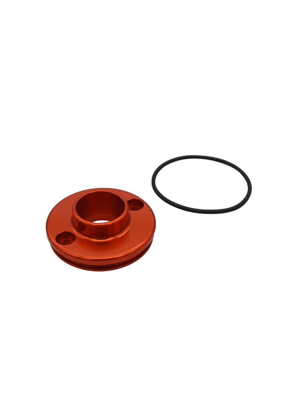Image of Endkappe Schalldämpfer KRM 70 - 90 alu orange