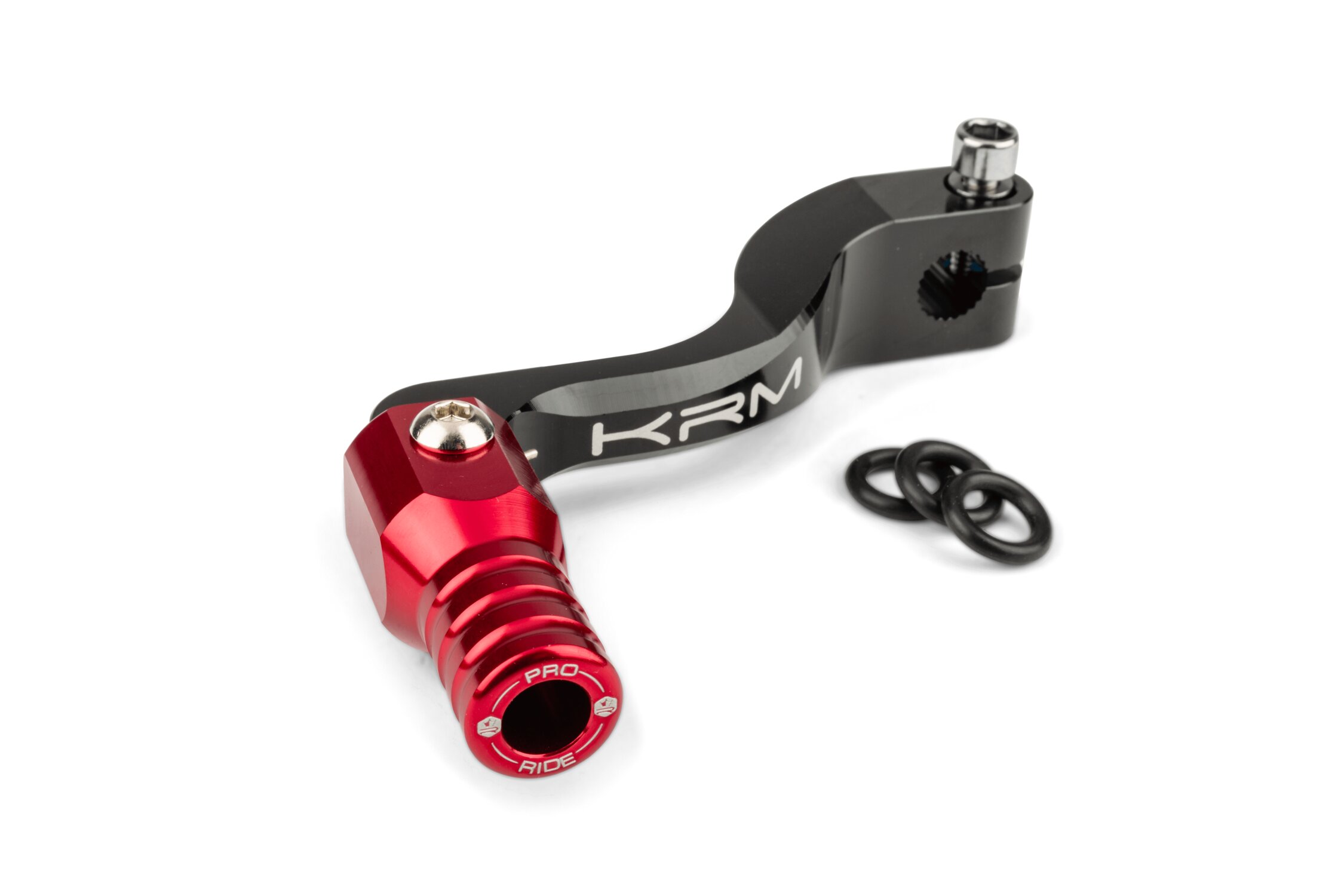 Image of Schalthebel KRM schwarz / rot Minarelli AM6