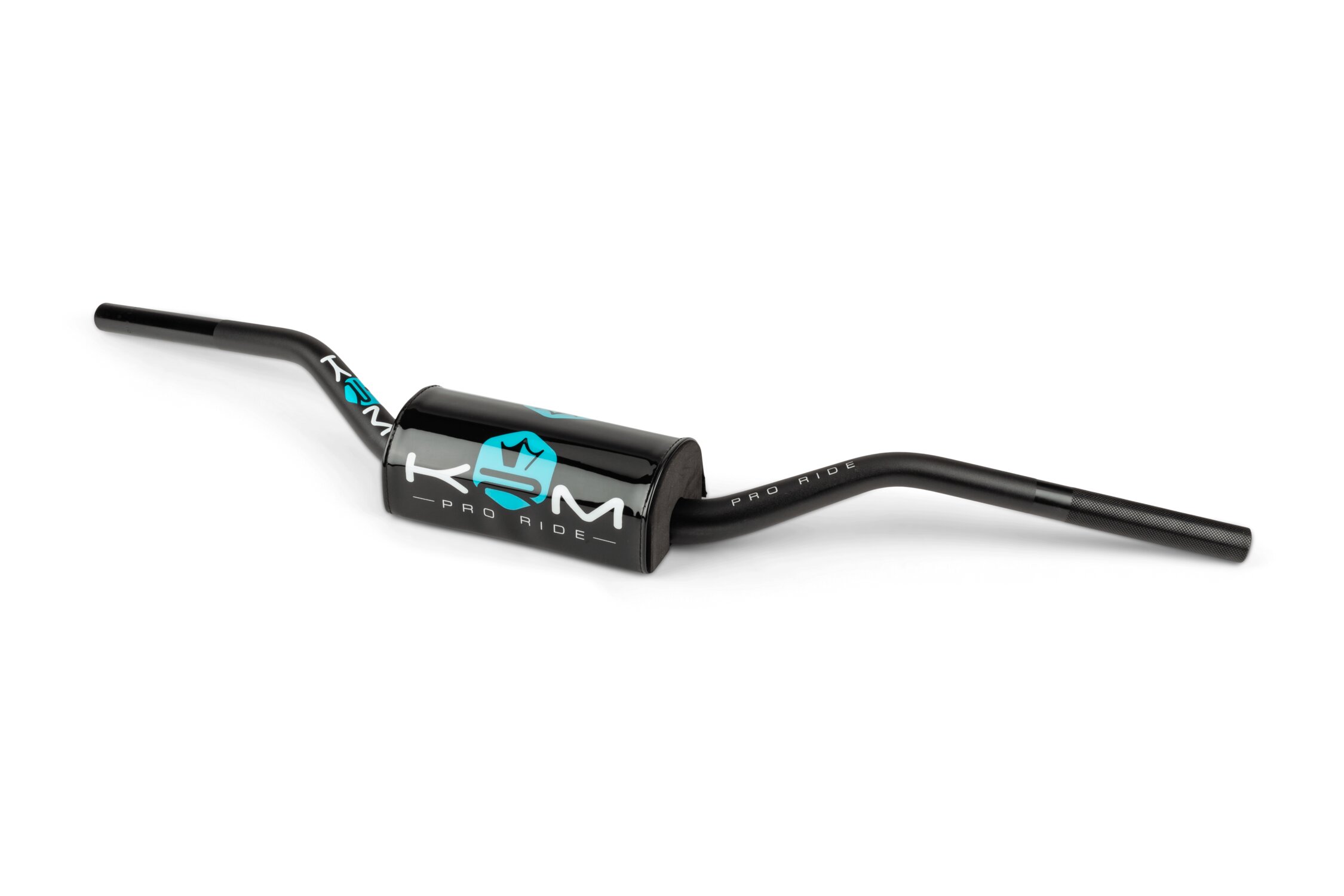 Image of Cross Lenker KRM 28mm Schwarz / Türkis mit Pad