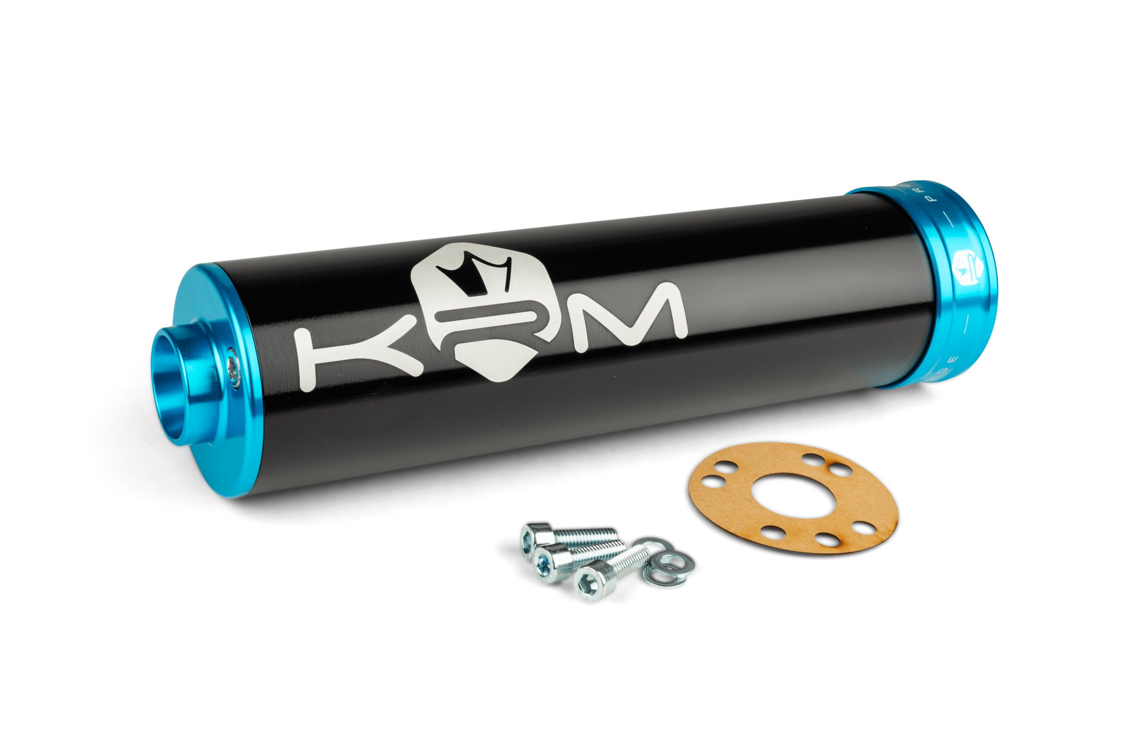 Image of Endschalldämpfer KRM 70 - 90 Schwarz / Türkis