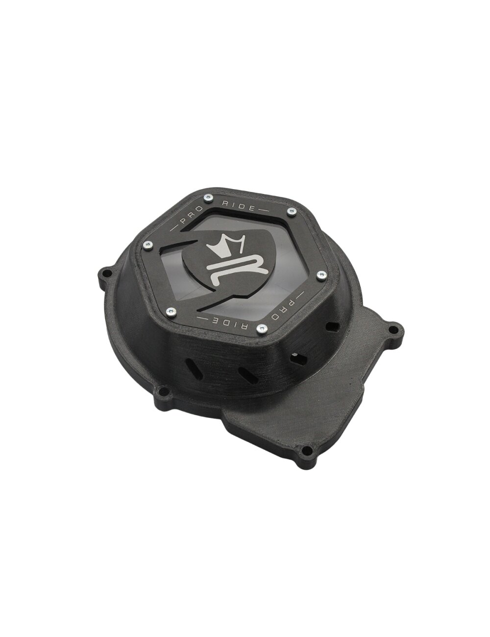 Image of Lichtmaschinendeckel KRM AM6 schwarz doppelseitig
