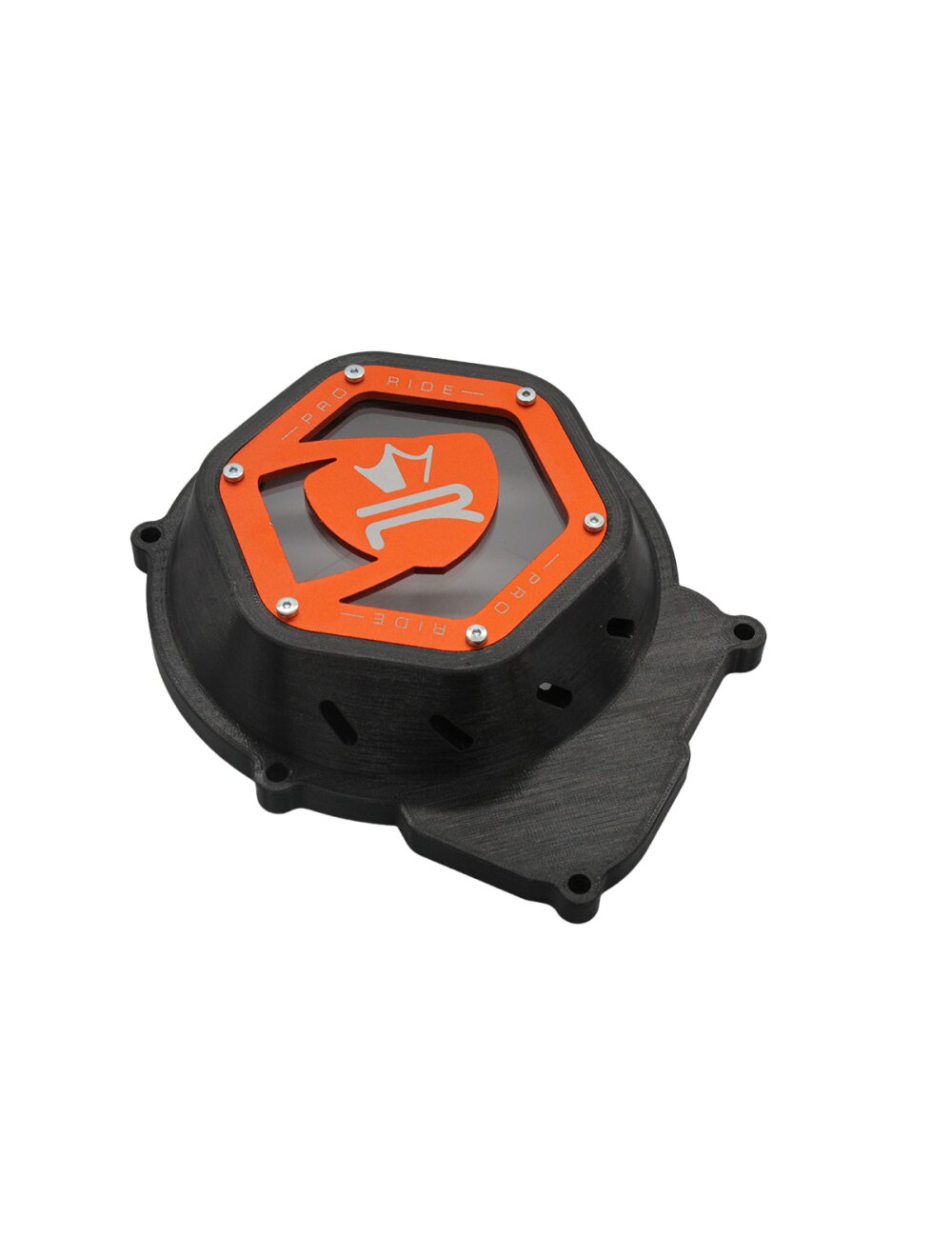 Image of Lichtmaschinendeckel KRM AM6 orange doppelseitig