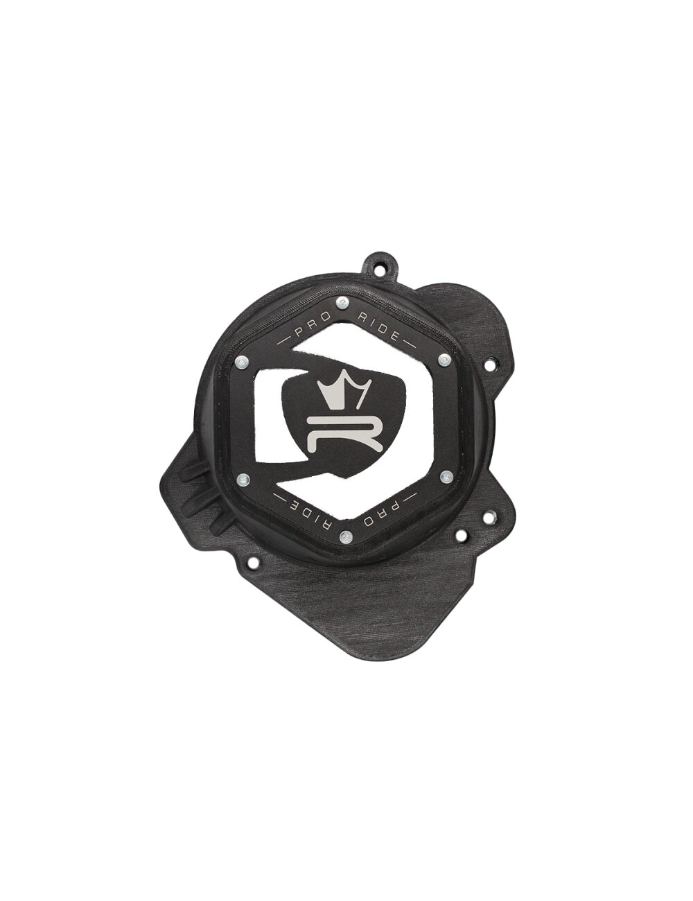Image of Lichtmaschinendeckel KRM Derbi schwarz doppelseitig