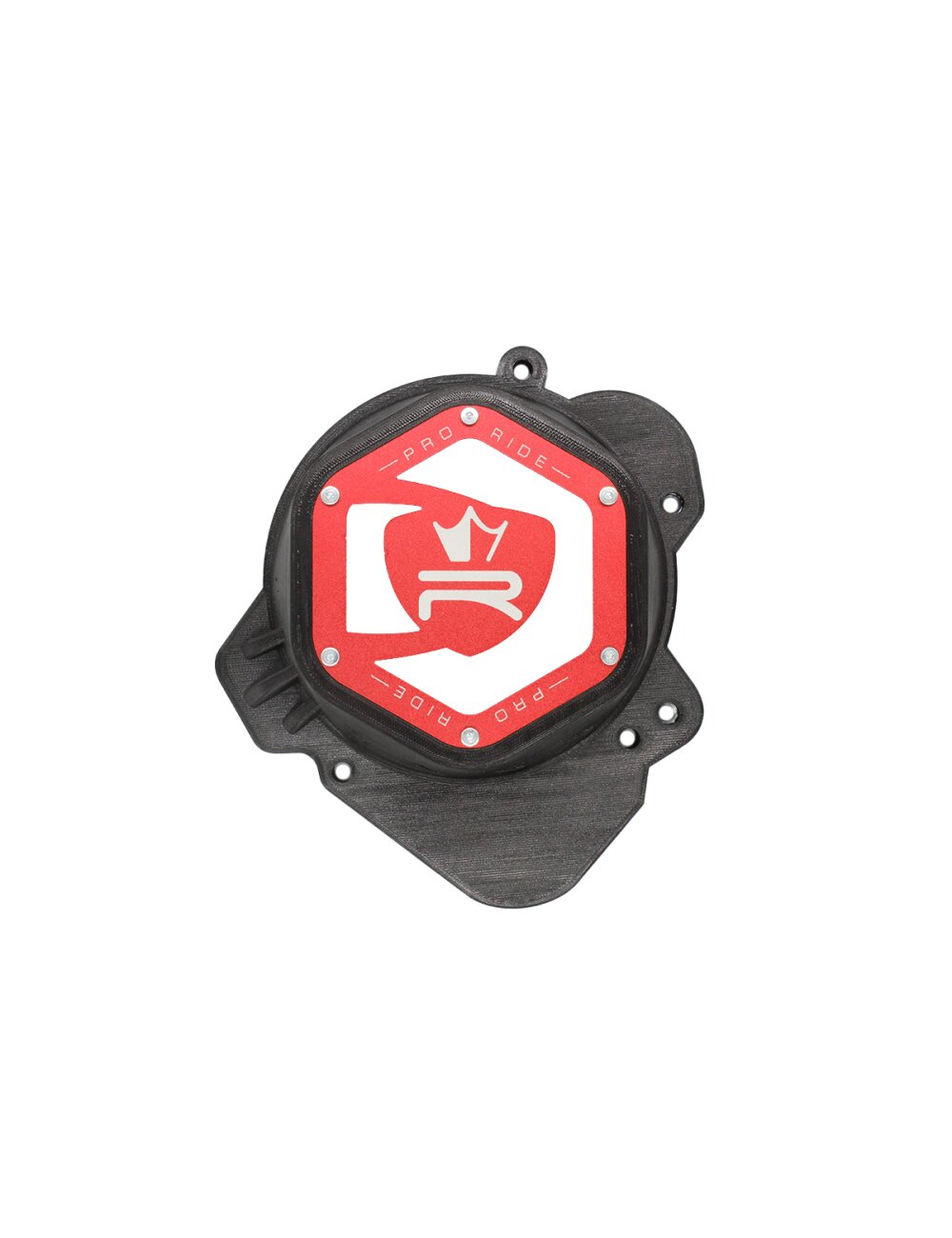 Image of Lichtmaschinendeckel KRM Derbi rot doppelseitig