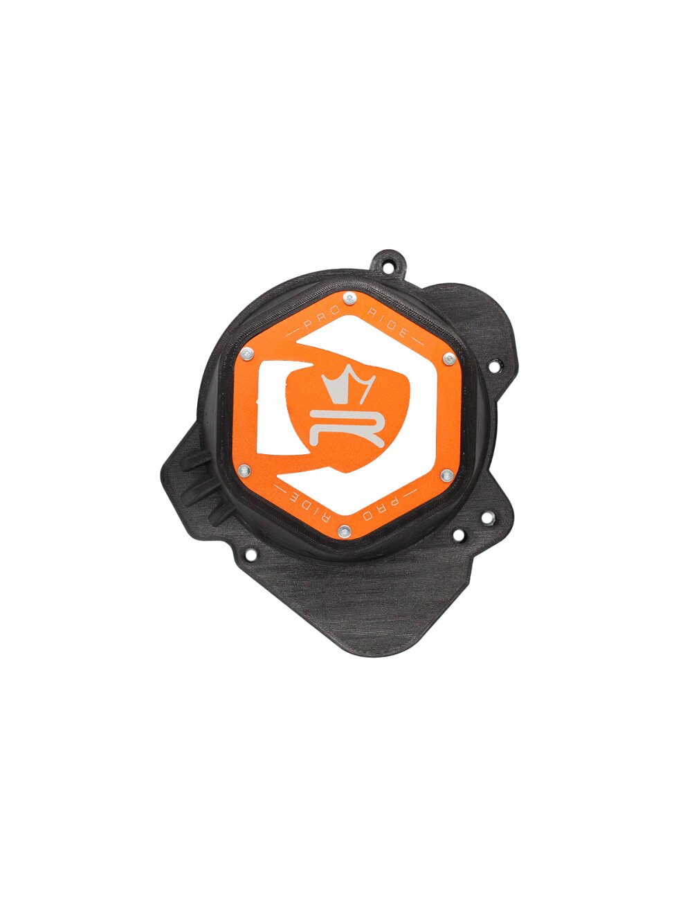 Image of Lichtmaschinendeckel KRM Derbi orange doppelseitig