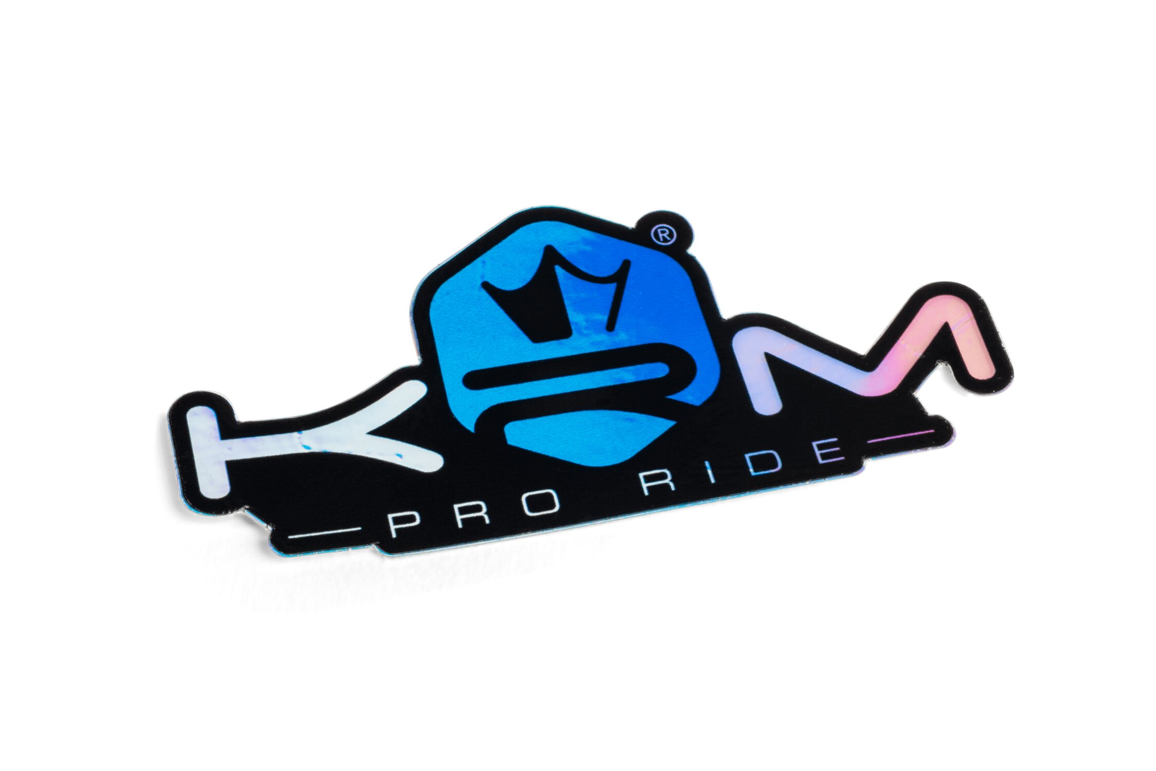 Image of Aufkleber KRM Pro Ride Hologramm blau