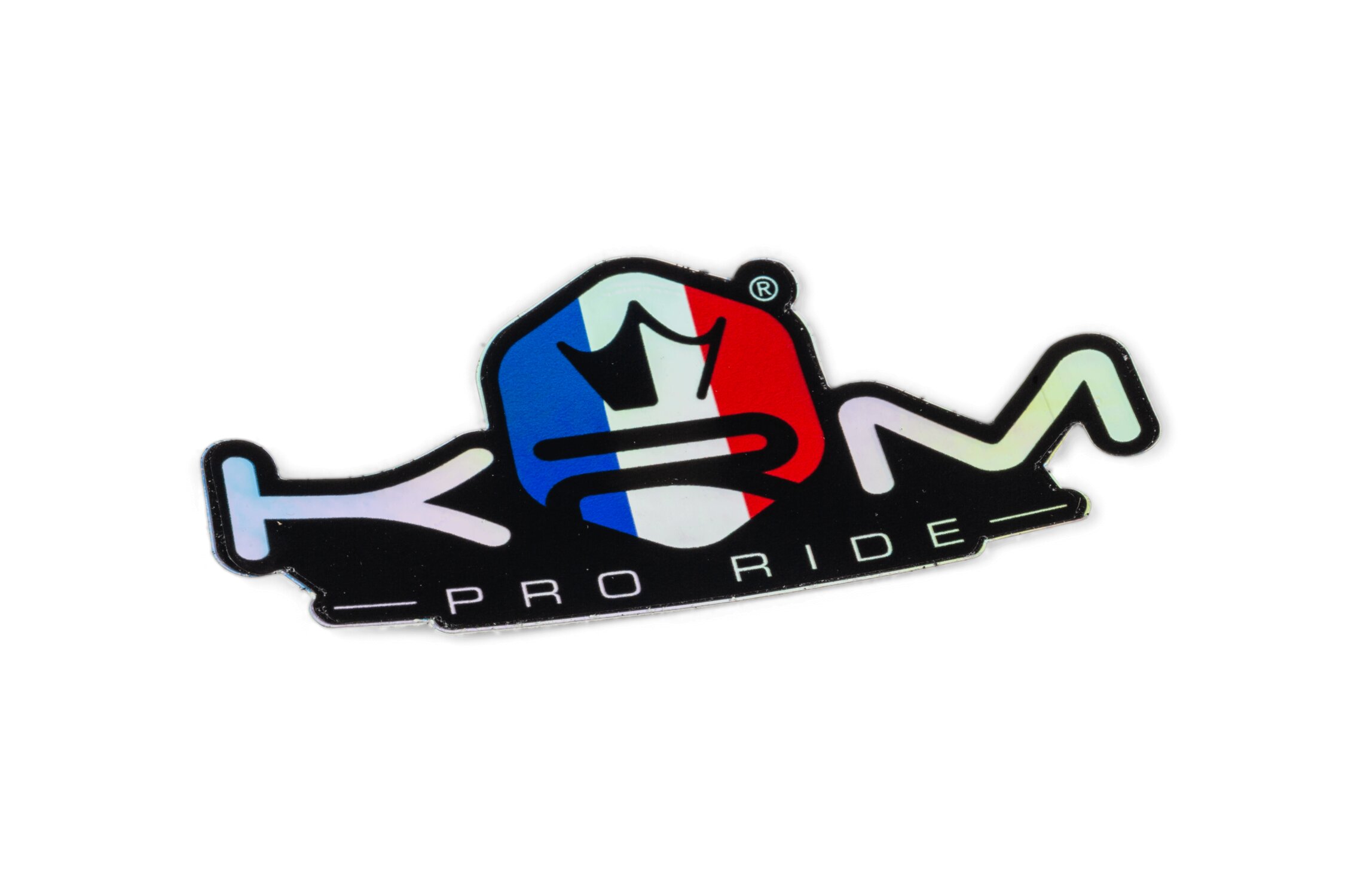 Image of Aufkleber Hologramm KRM Pro Ride blau / weiß / rot