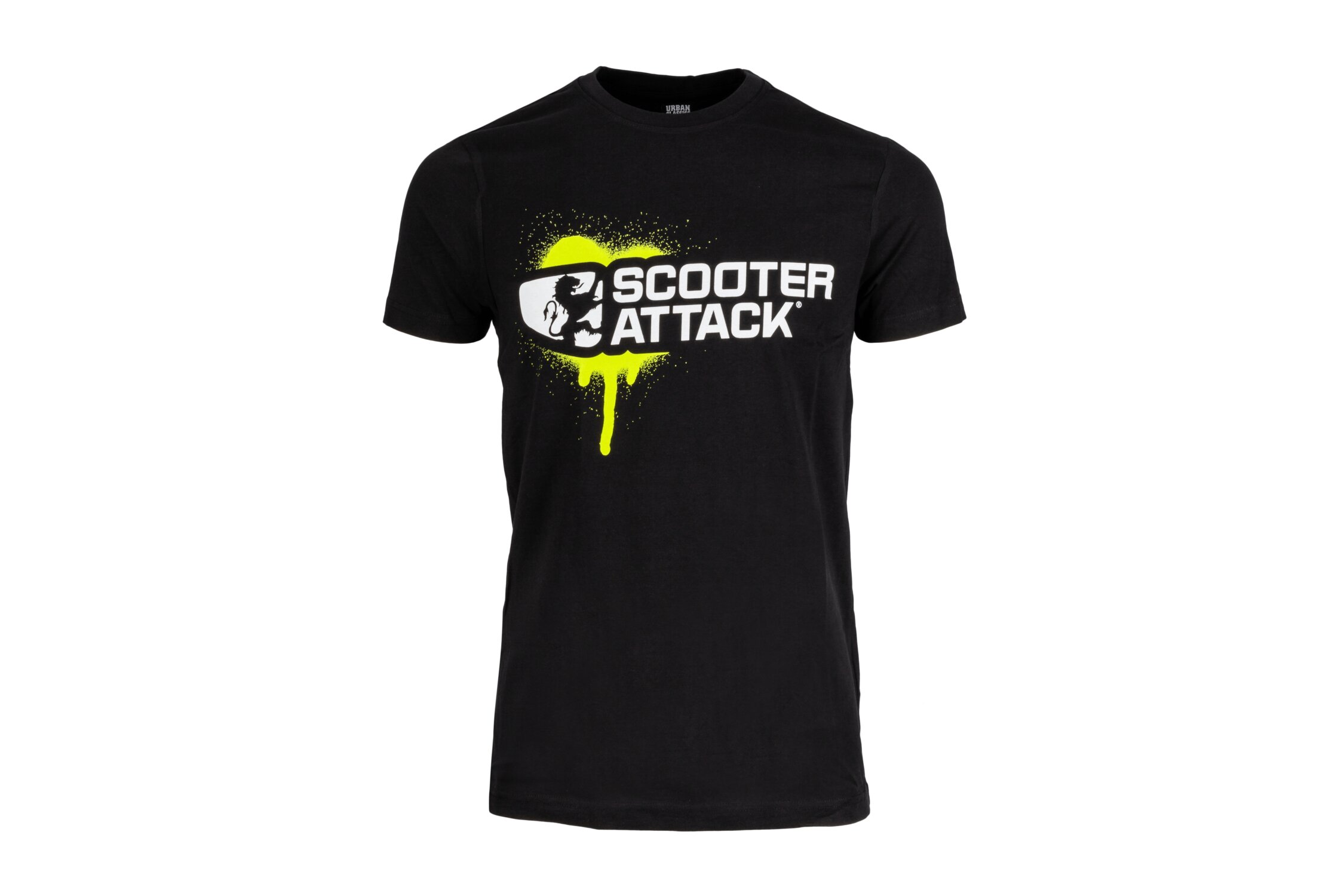Image of T-Shirt Scooter-Attack schwarz / grün L